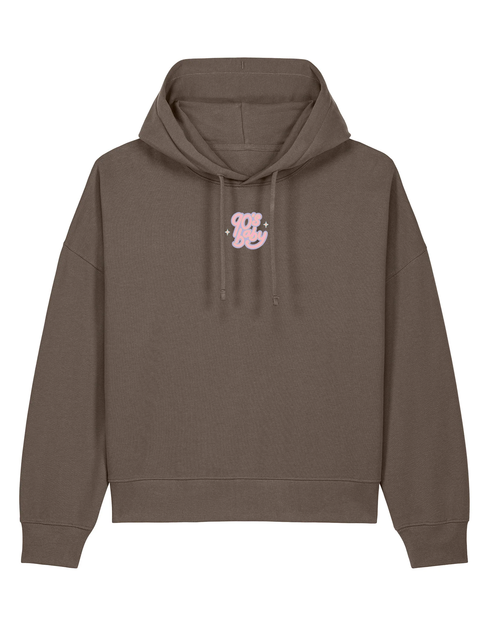 90s Baby Printed Boxy Organic Cotton Hoodie - Image 10