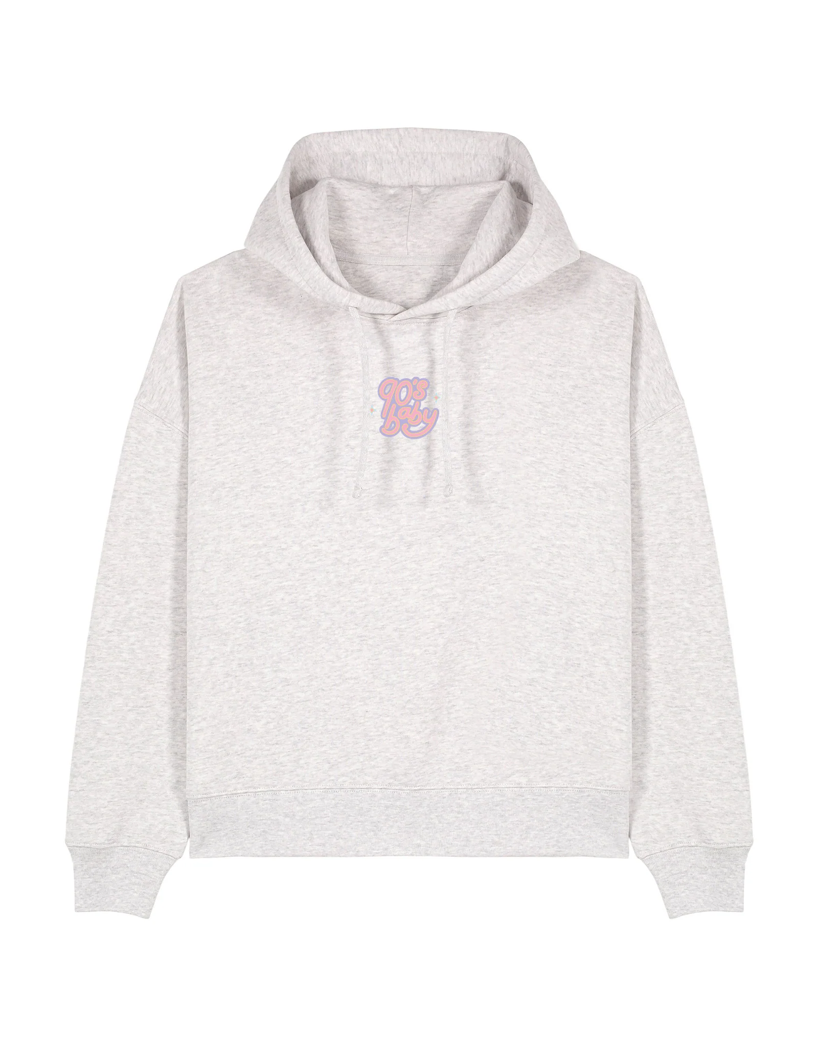 90s Baby Printed Boxy Organic Cotton Hoodie - Image 12