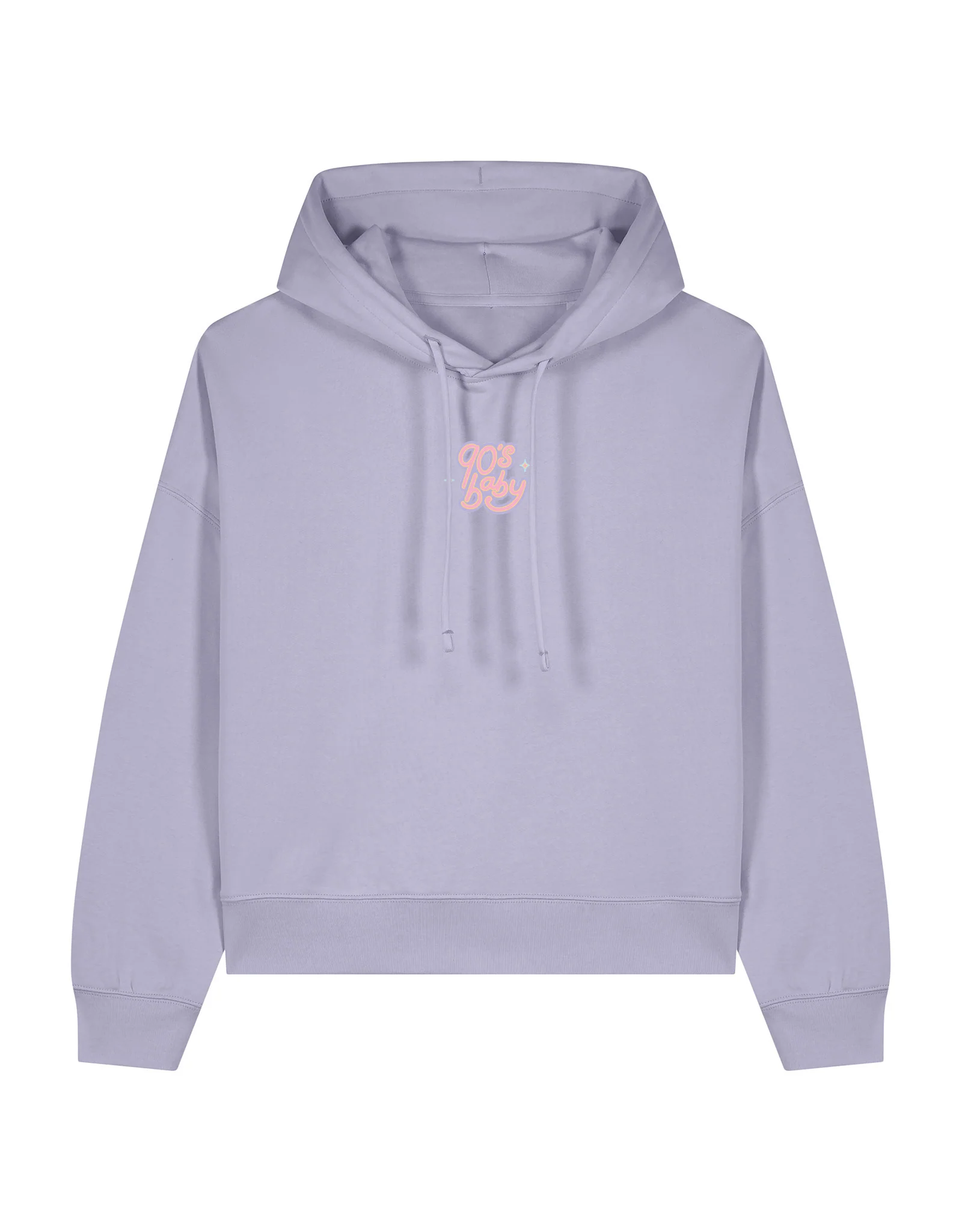 90s Baby Printed Boxy Organic Cotton Hoodie - Image 4