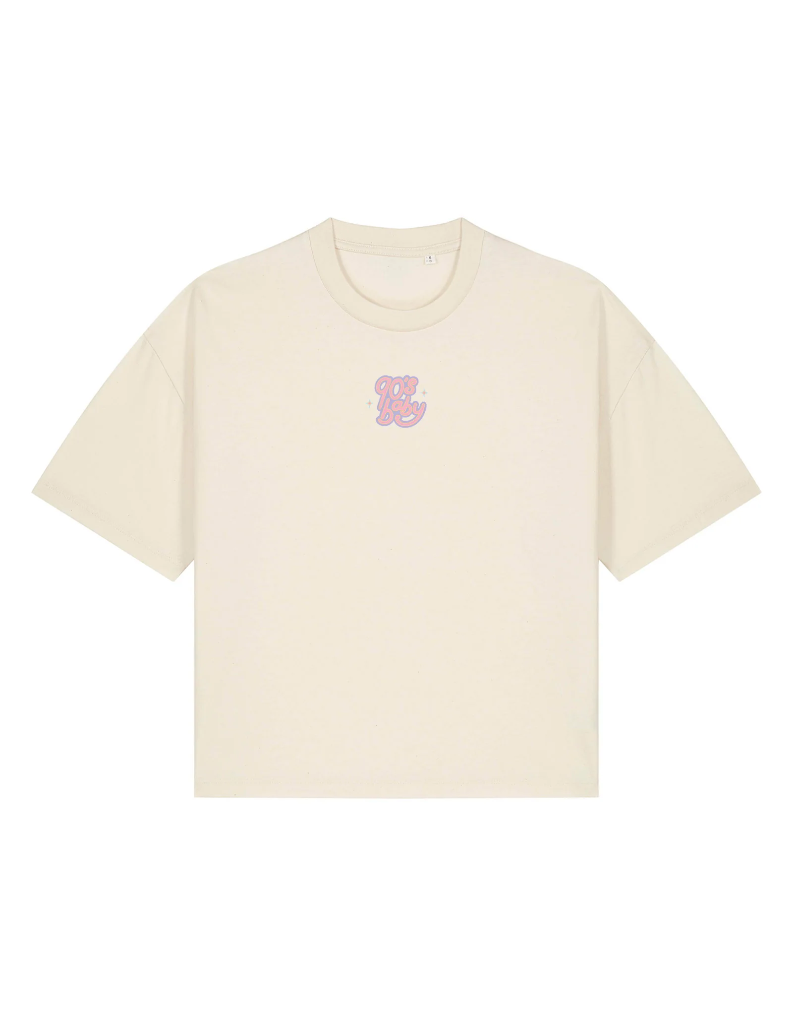 90s Baby Printed Boxy Organic Cotton Tee - Image 14