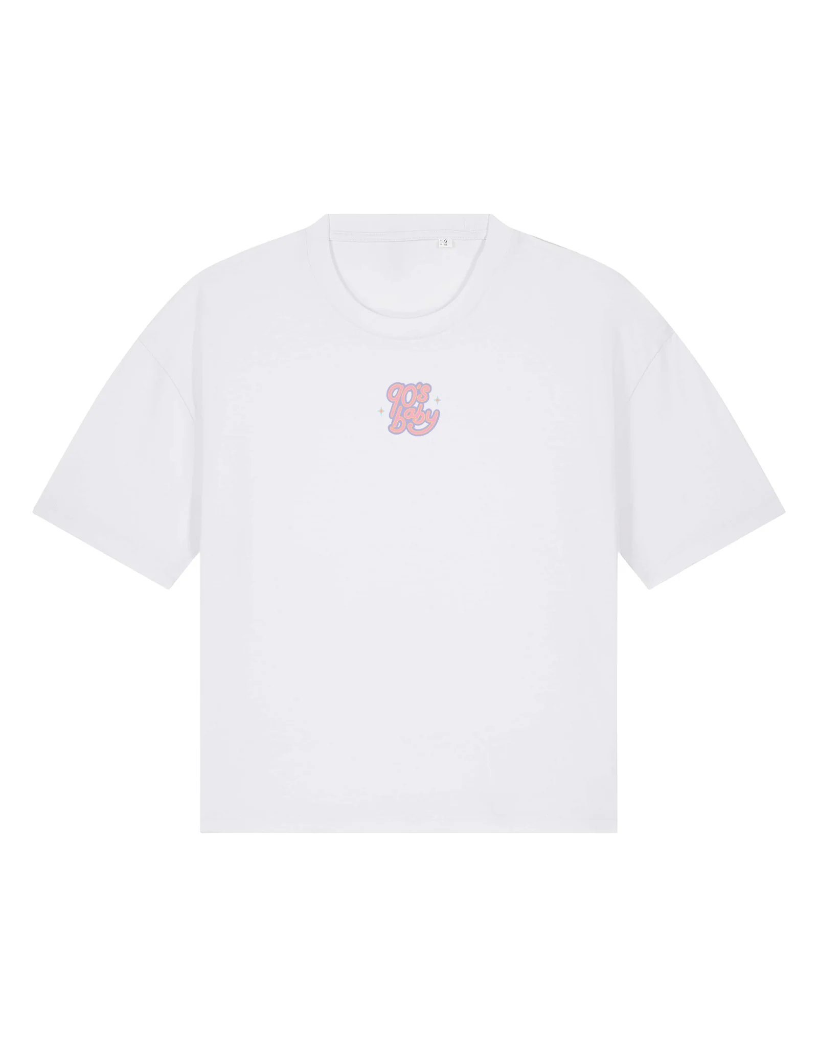 90s Baby Printed Boxy Organic Cotton Tee - Image 3