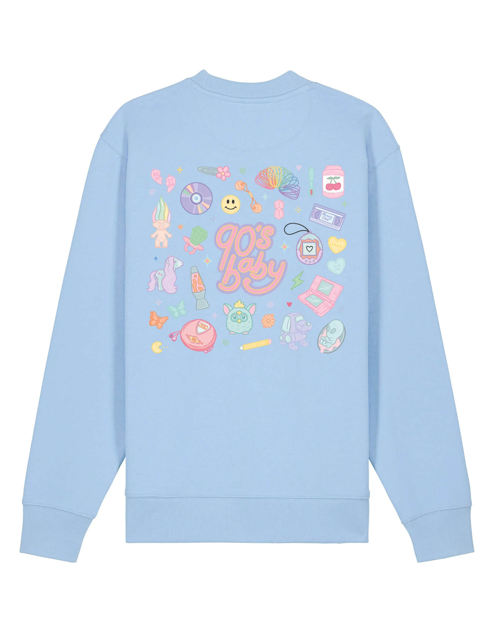 90s Baby Printed Organic Cotton Sweatshirt - Image 13