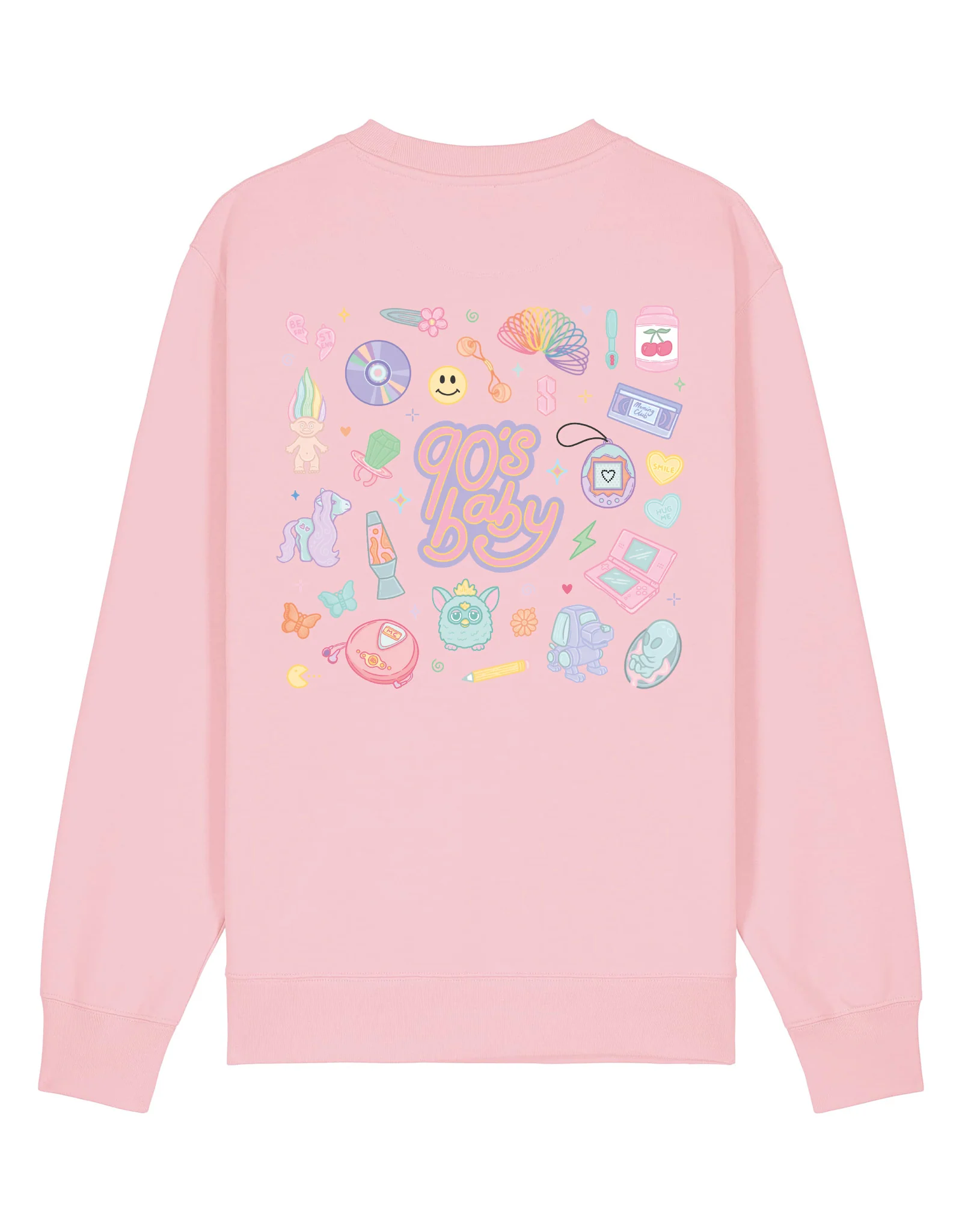 90s Baby Printed Organic Cotton Sweatshirt - Image 15