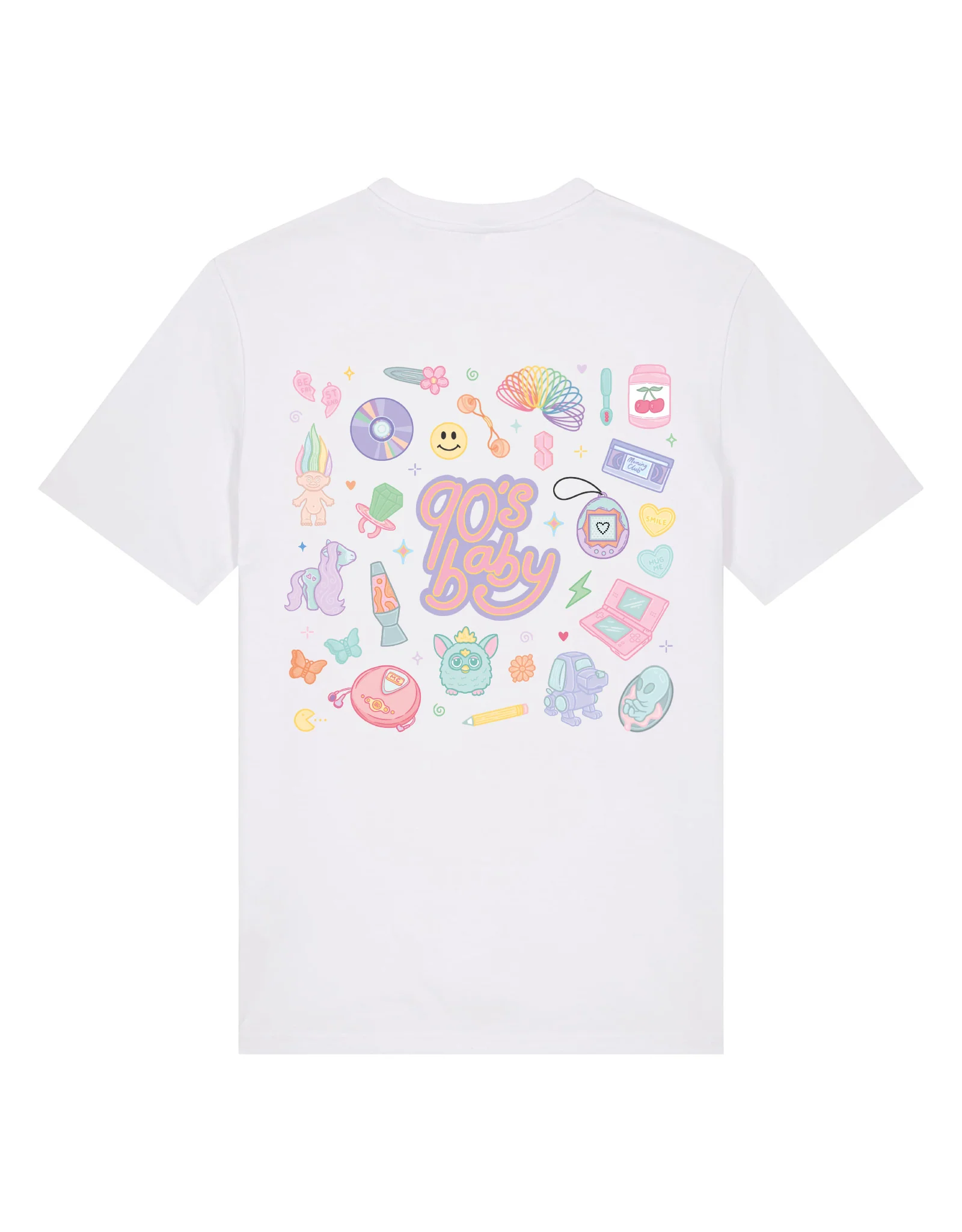 90s Baby Printed Organic Cotton T-Shirt - Image 11