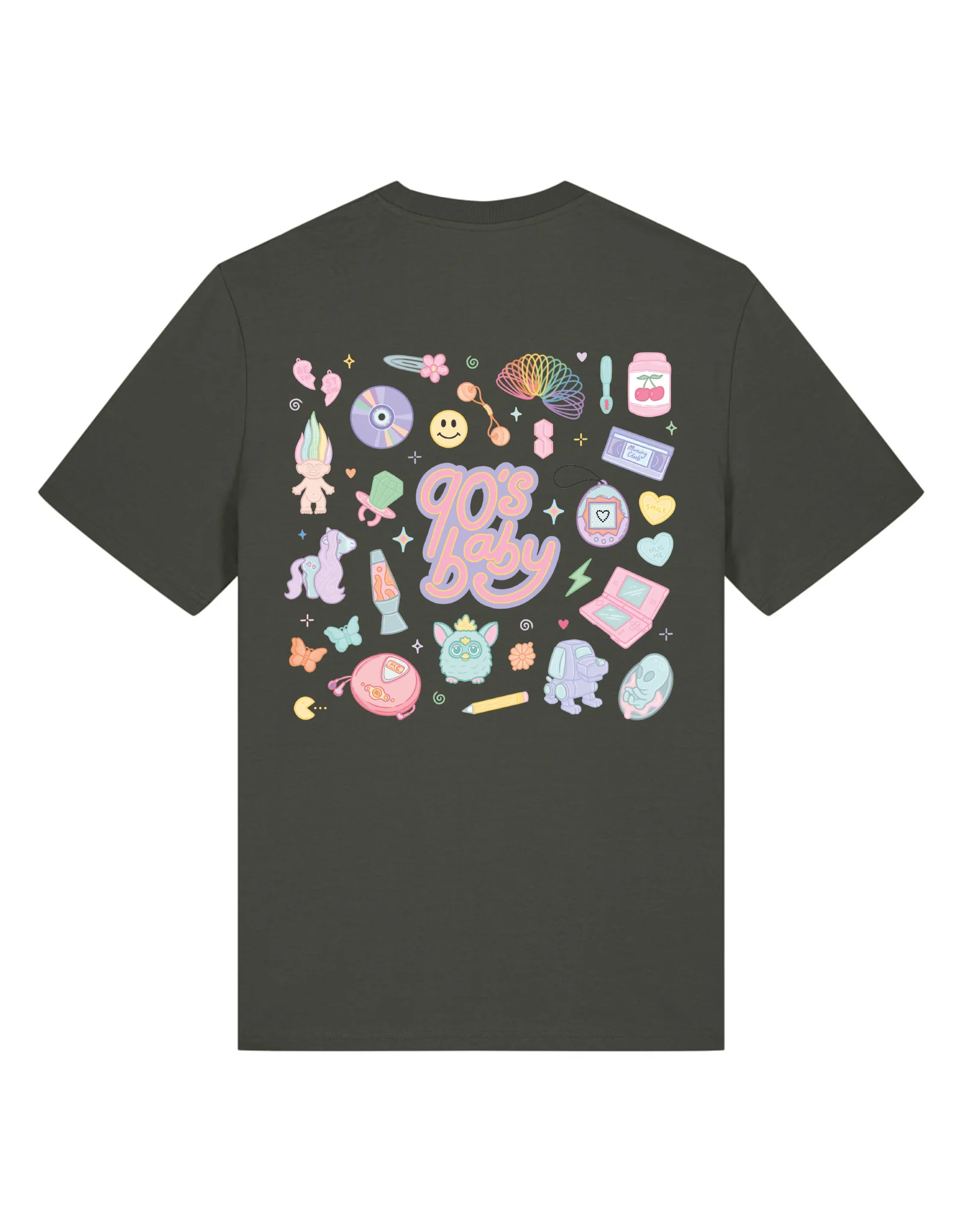 90s Baby Printed Organic Cotton T-Shirt - Image 17
