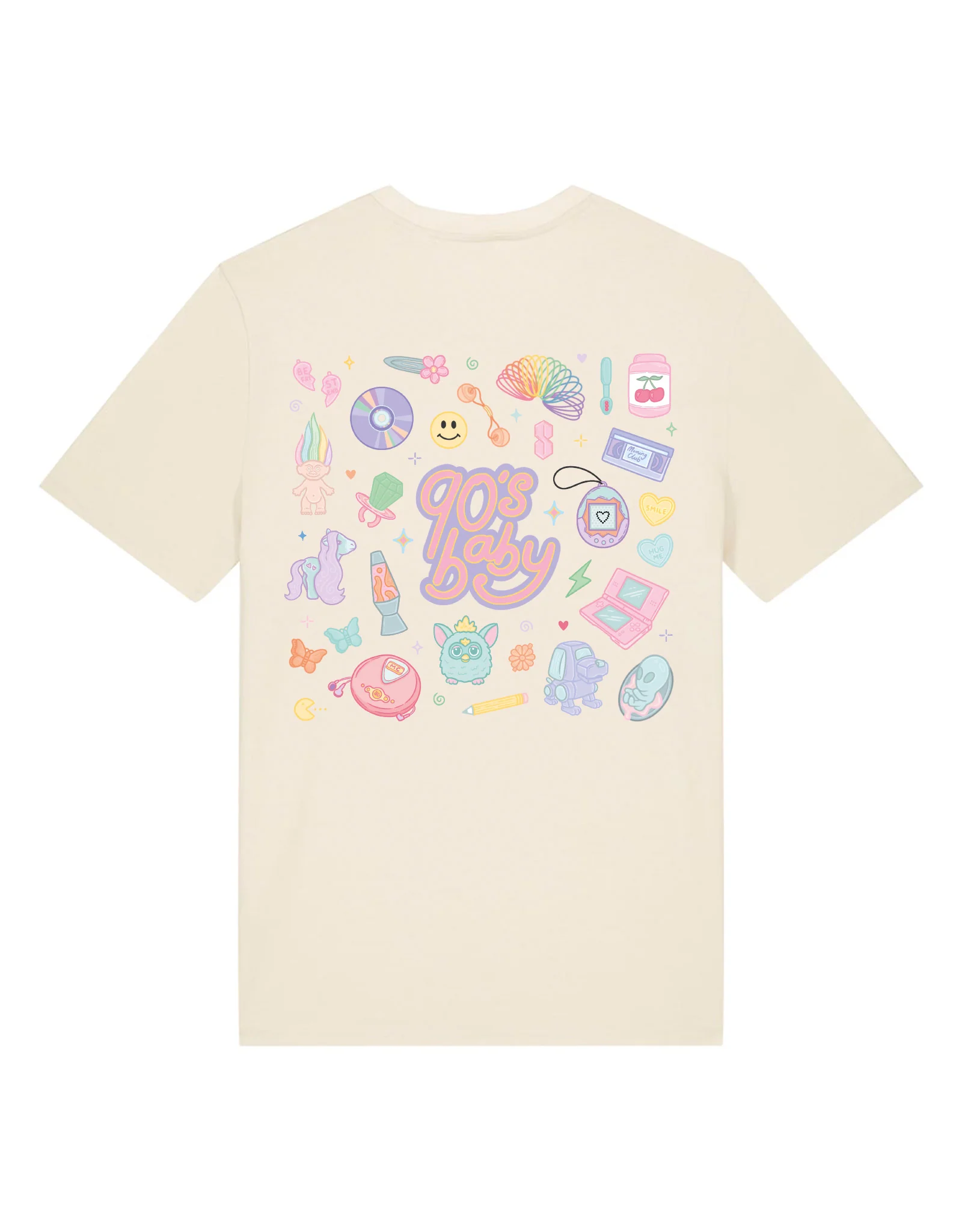90s Baby Printed Organic Cotton T-Shirt - Image 19