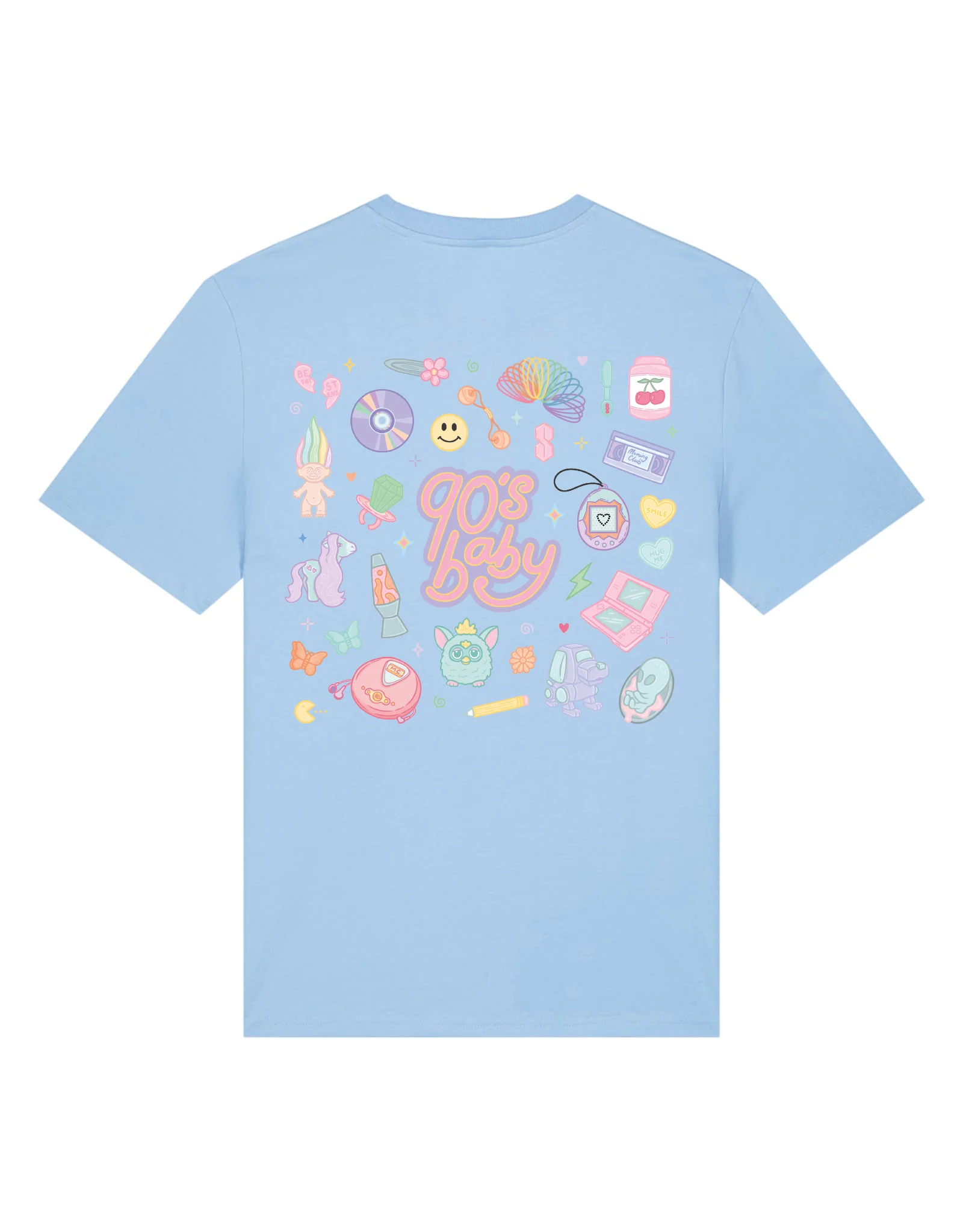 90s Baby Printed Organic Cotton T-Shirt - Image 21