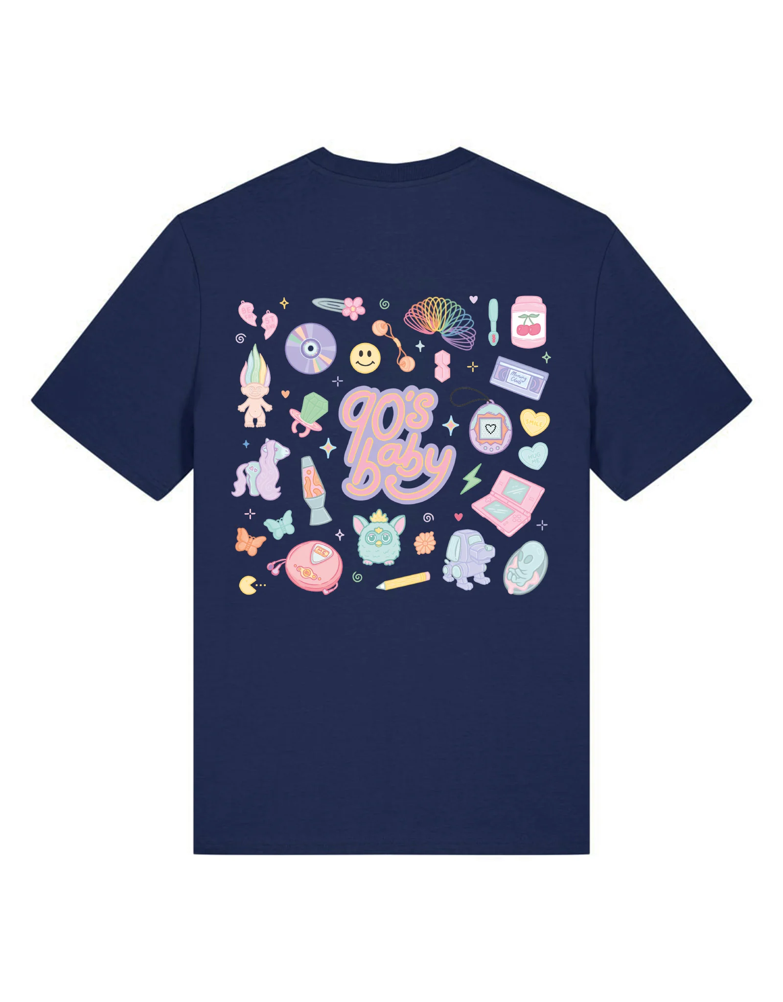 90s Baby Printed Organic Cotton T-Shirt - Image 3