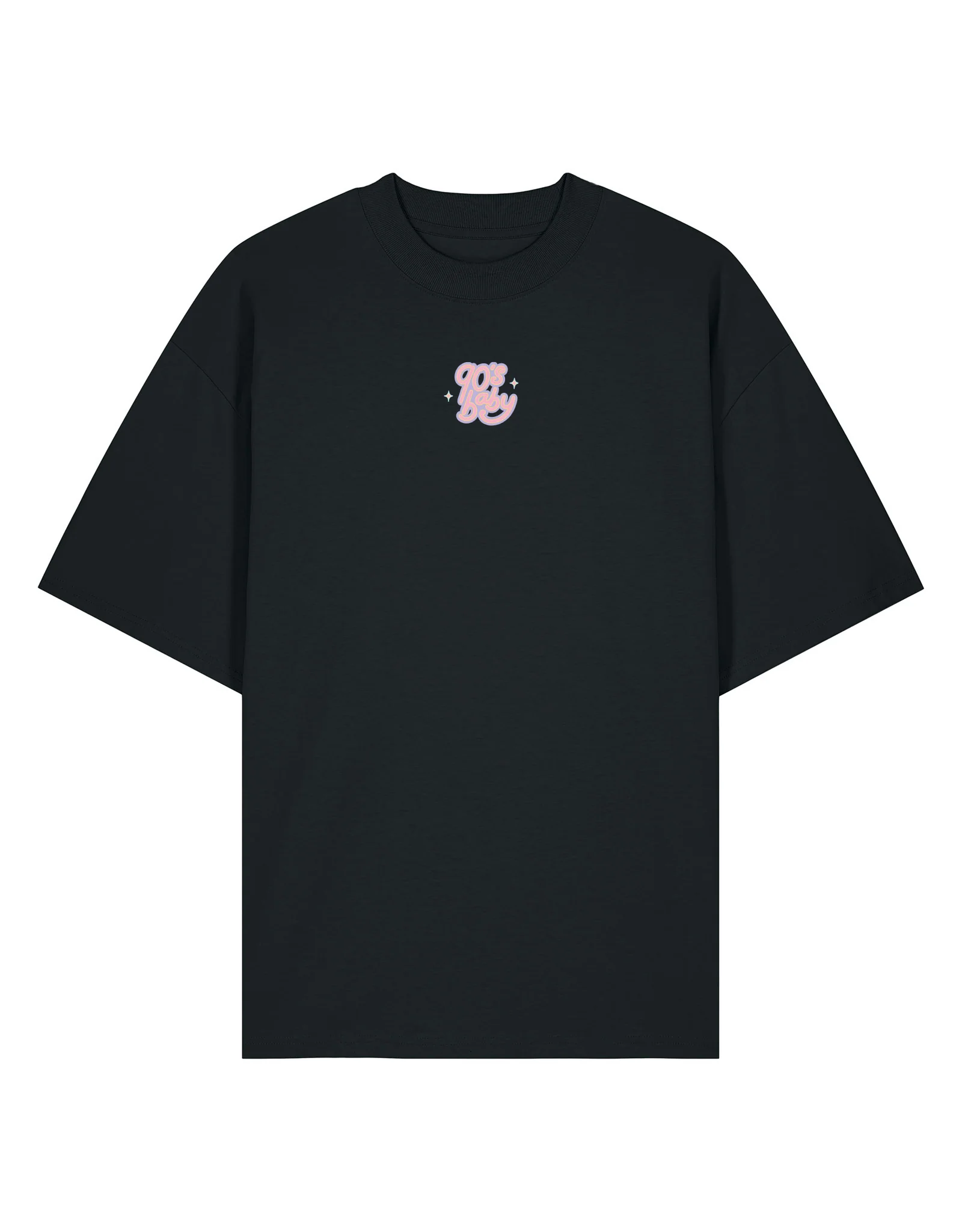 90s Baby Printed Oversized Organic Cotton Tee - Image 5