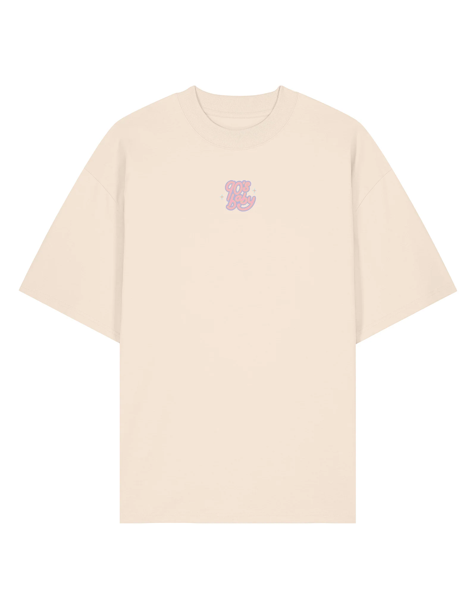 90s Baby Printed Oversized Organic Cotton Tee - Image 7