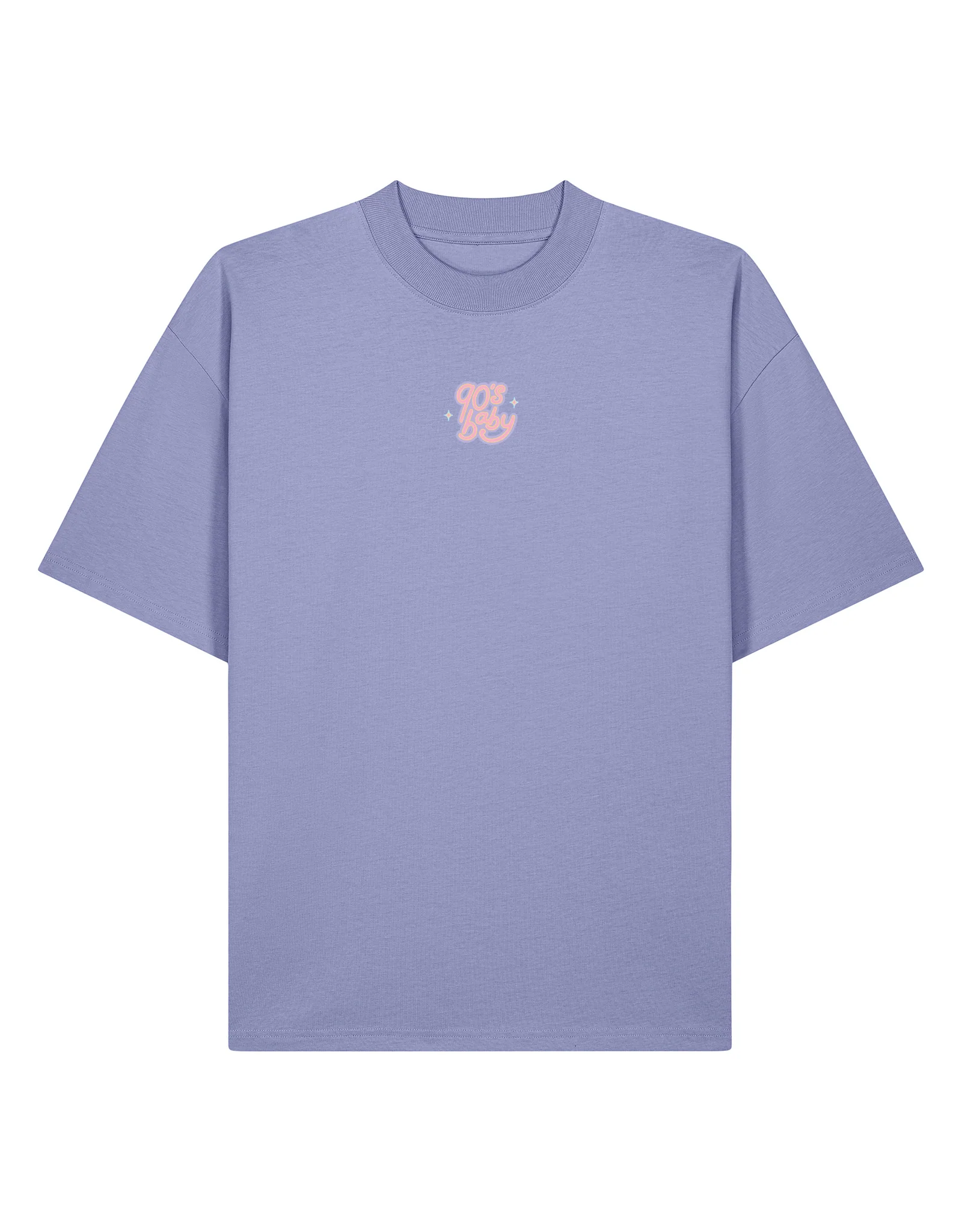 90s Baby Printed Oversized Organic Cotton Tee - Image 9
