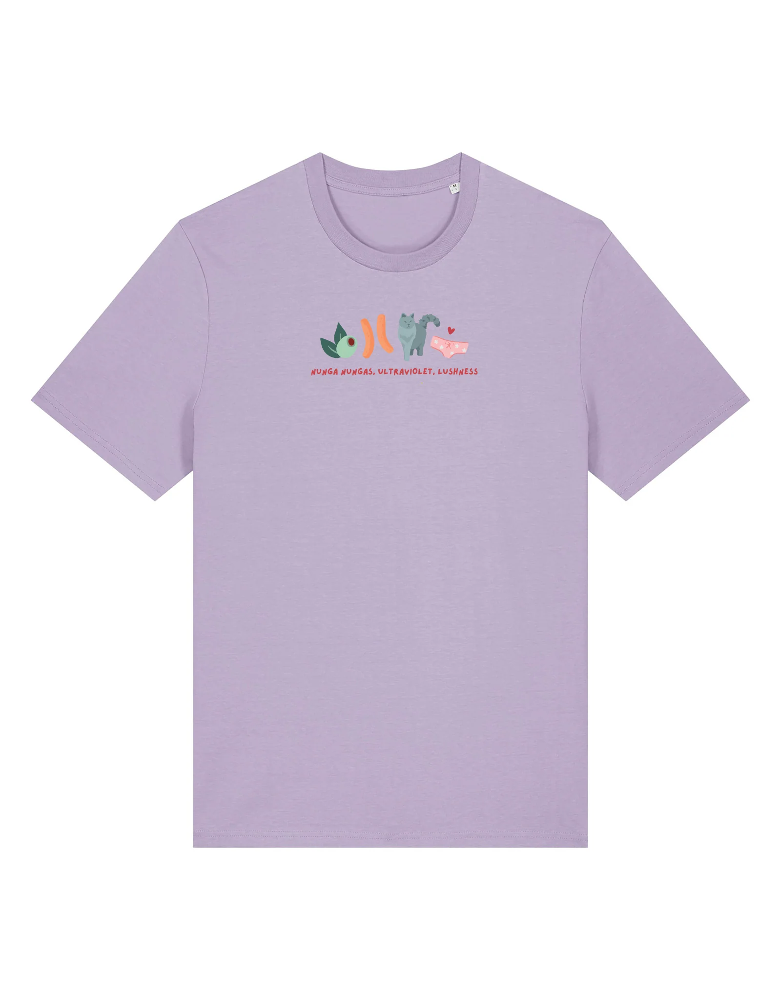 Angus and Thongs Embroidered Organic Cotton T-Shirt - Image 5