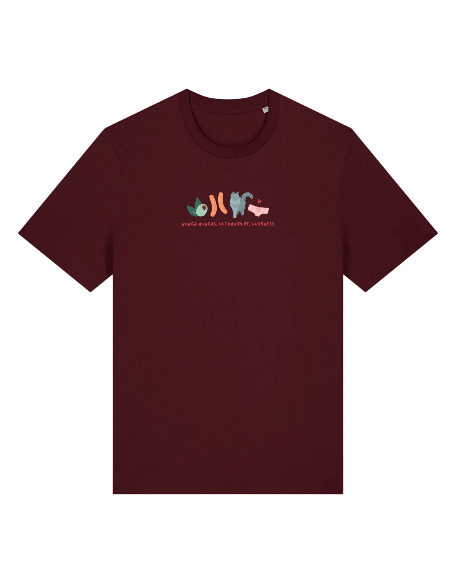 Angus and Thongs Embroidered Organic Cotton T-Shirt - Image 9