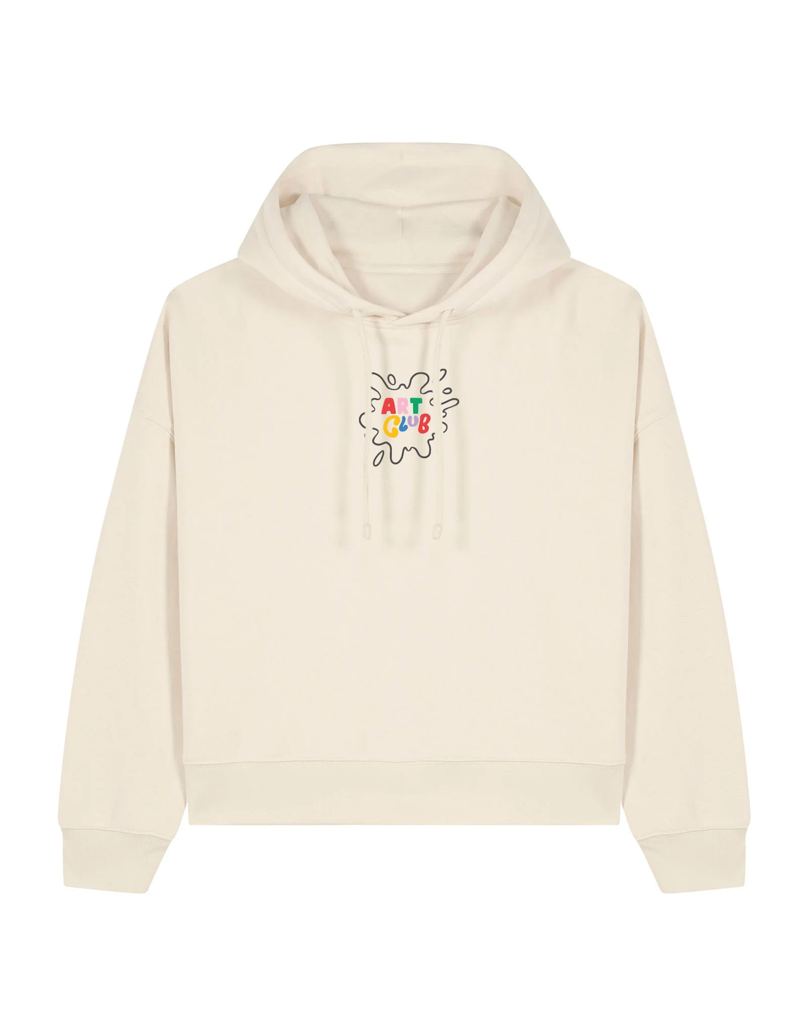 Art Club Boxy Organic Cotton Hoodie - Image 3