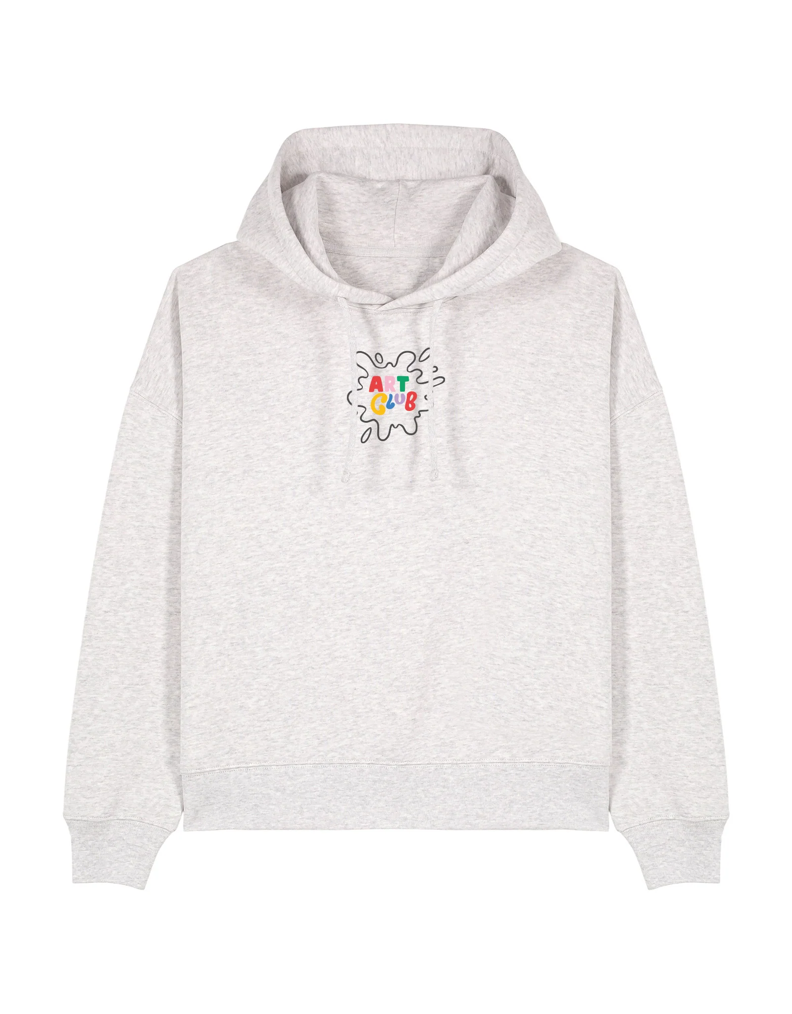 Art Club Boxy Organic Cotton Hoodie - Image 7