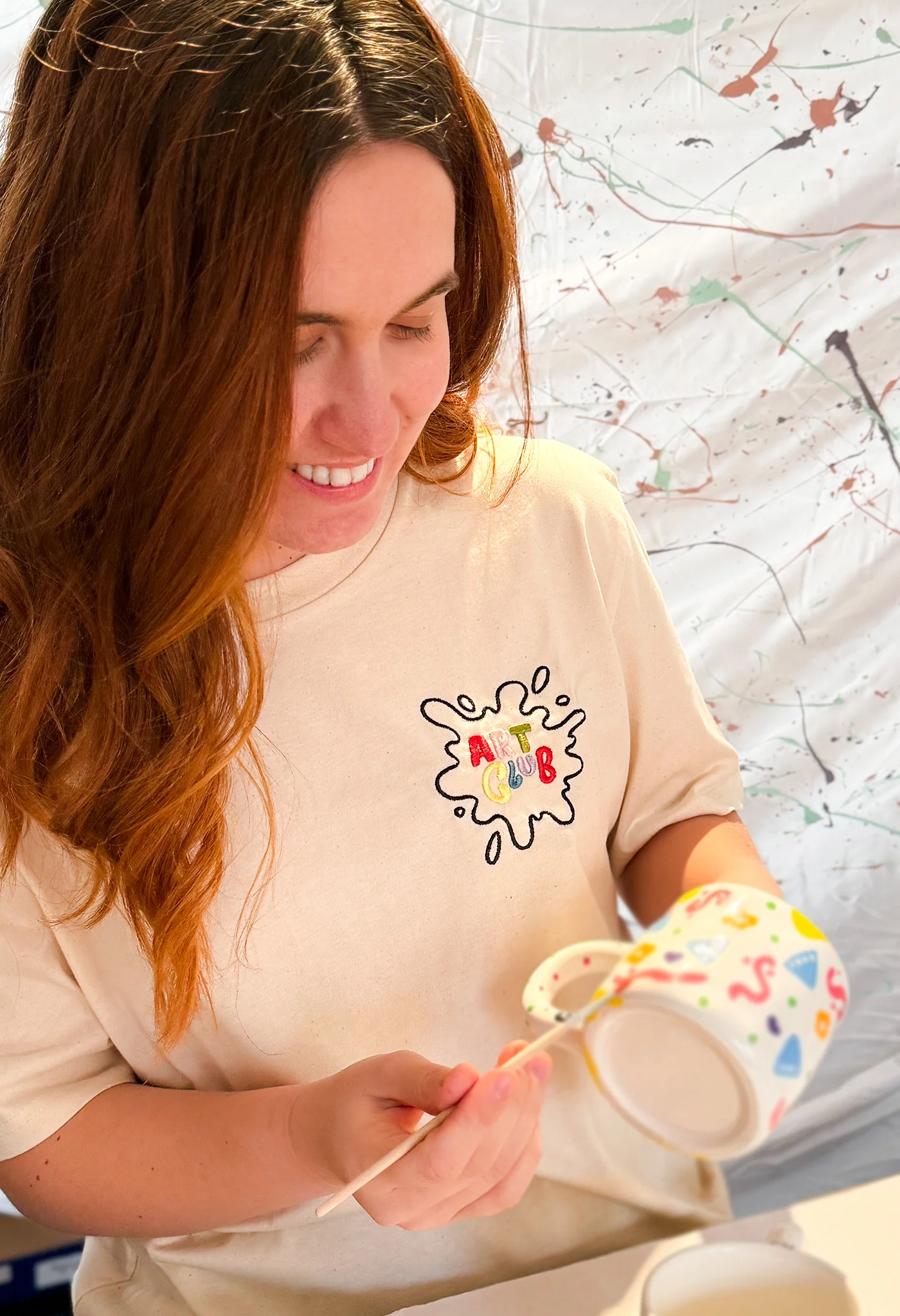 Art Club Organic Cotton T-Shirt - Image 10