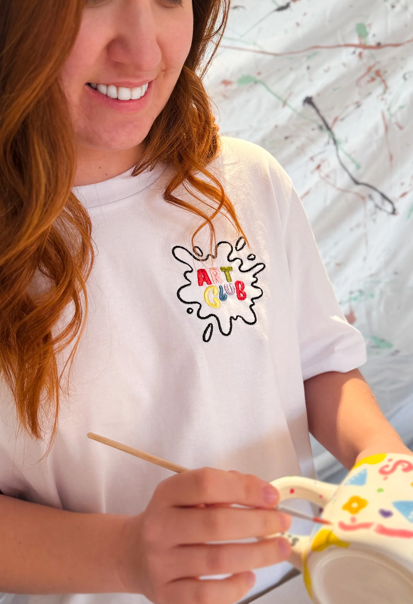 Art Club Organic Cotton T-Shirt - Image 2