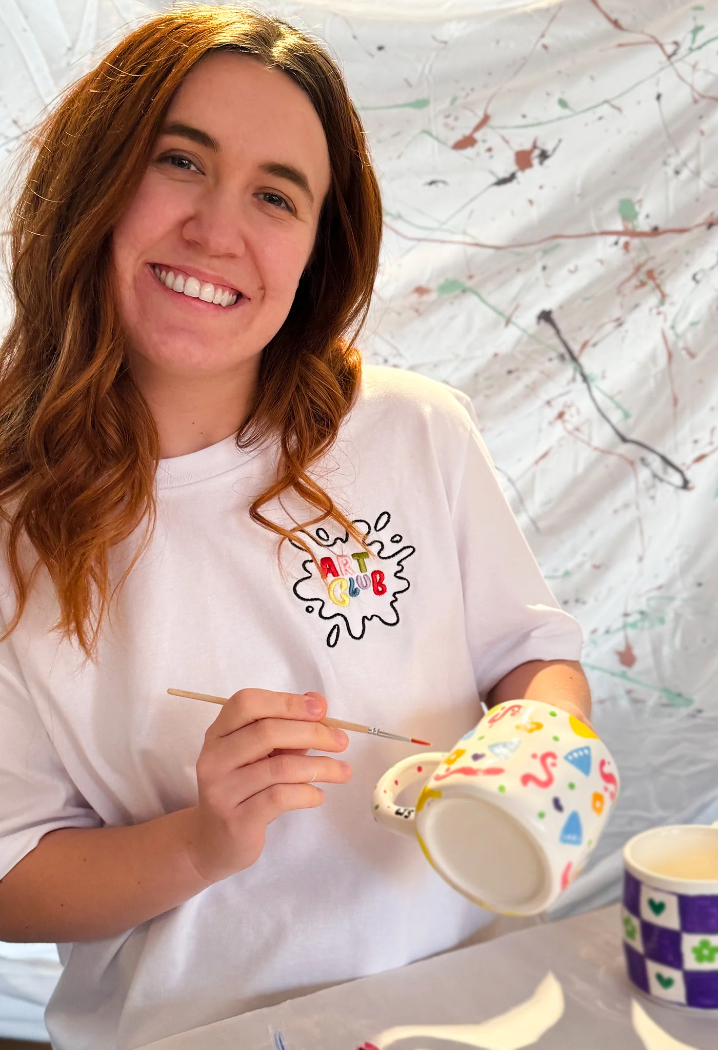 Art Club Organic Cotton T-Shirt - Image 3