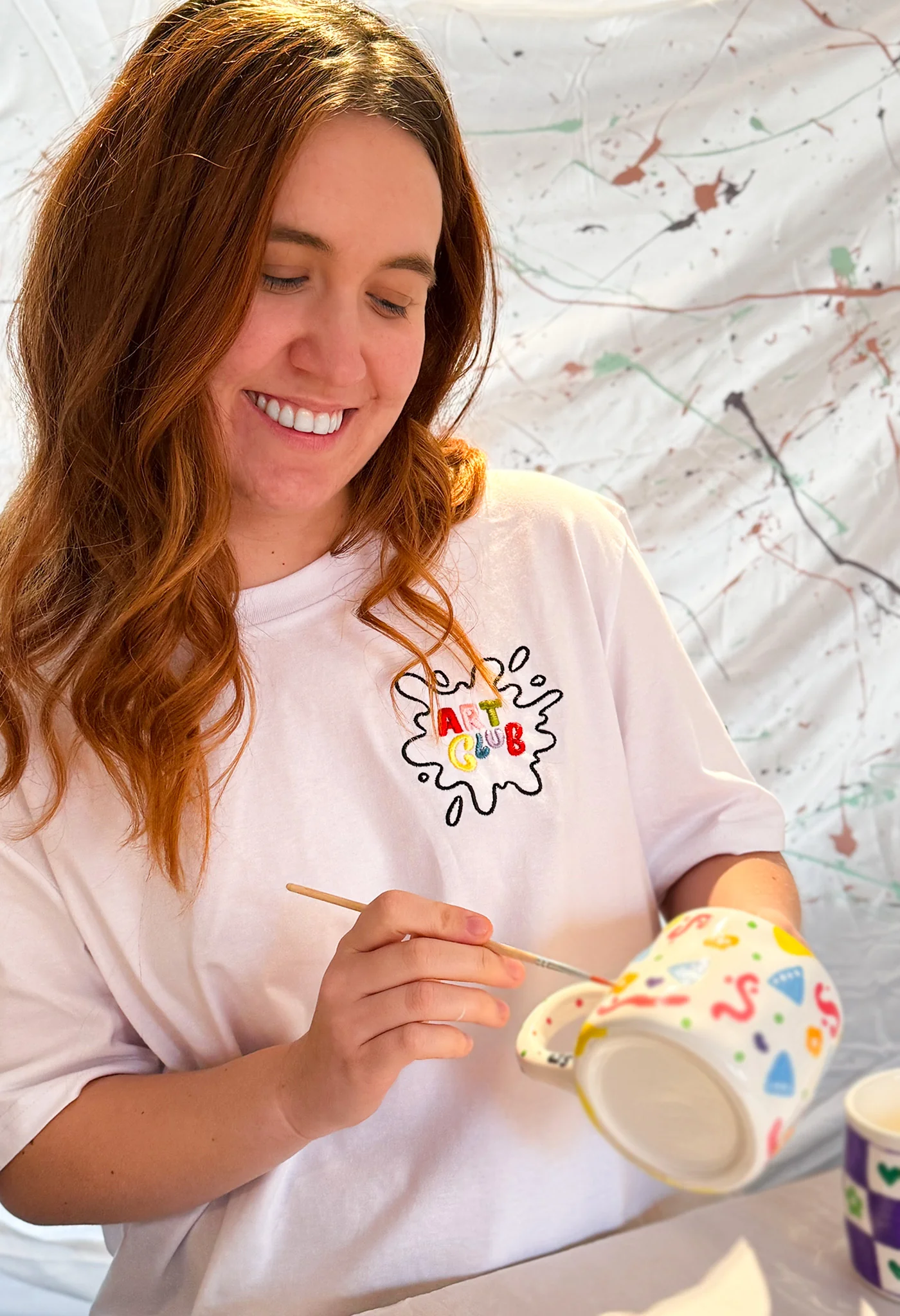Art Club Organic Cotton T-Shirt - Image 5