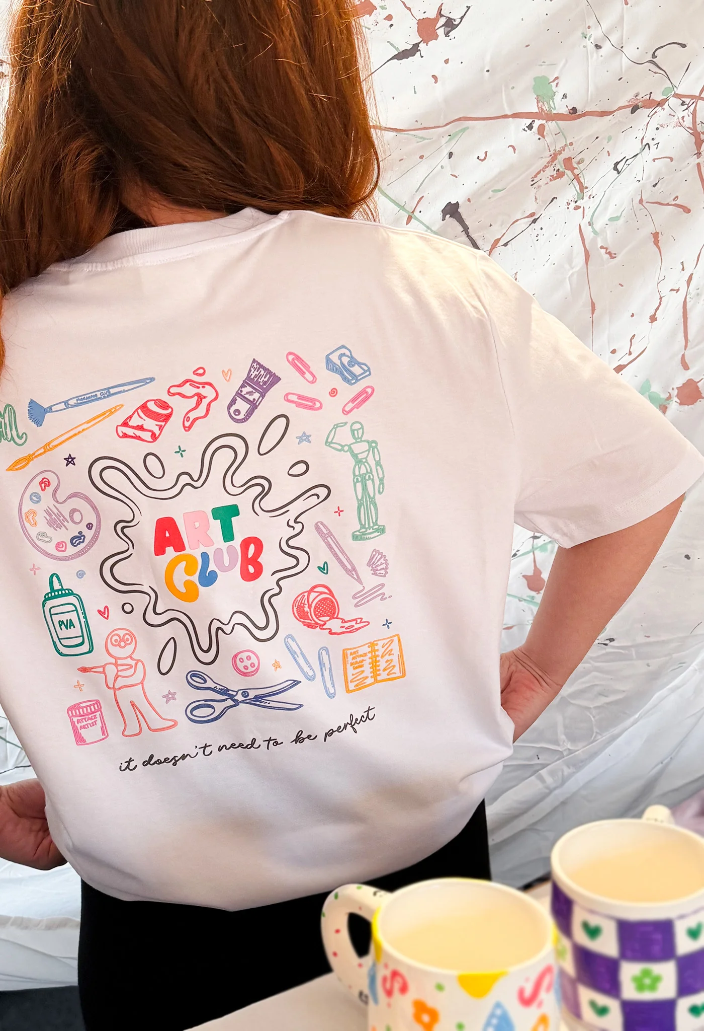 Art Club Organic Cotton T-Shirt - Image 6