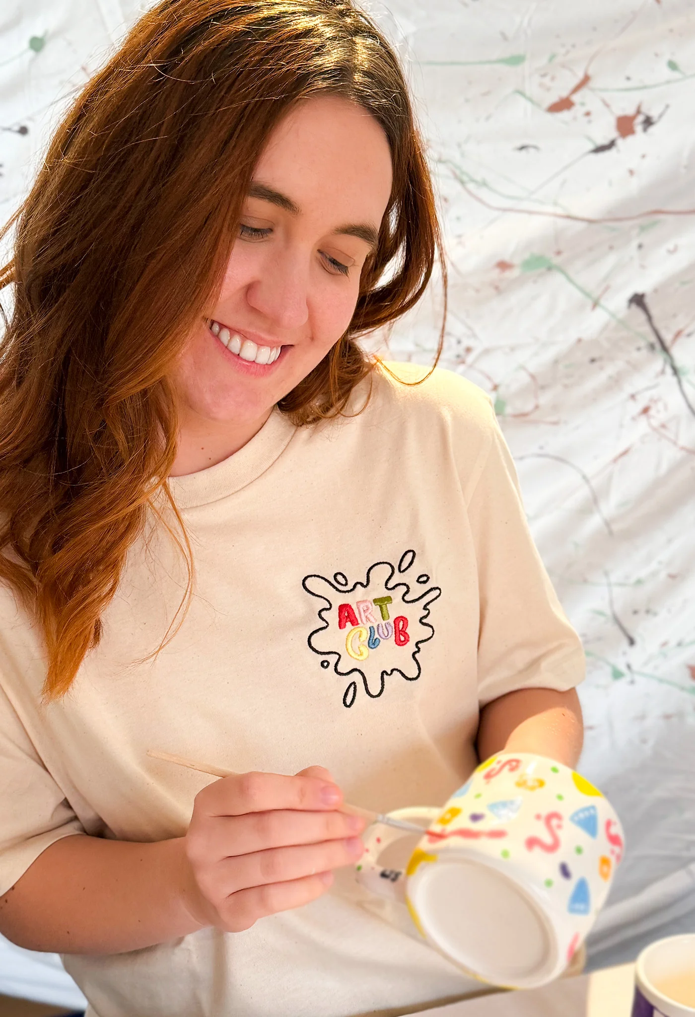 Art Club Organic Cotton T-Shirt - Image 8