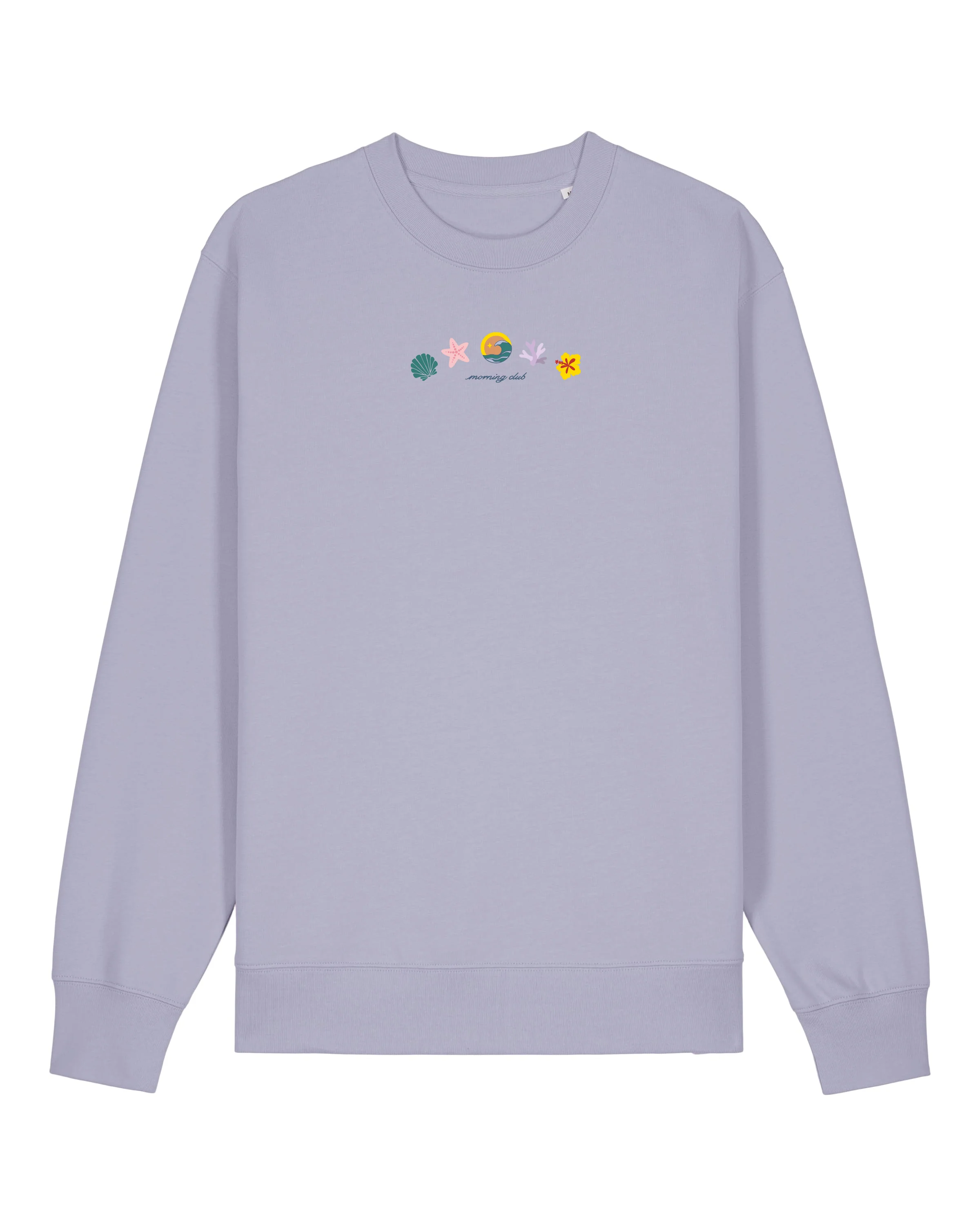Beach Life Embroidered Organic Cotton Sweatshirt - Image 4