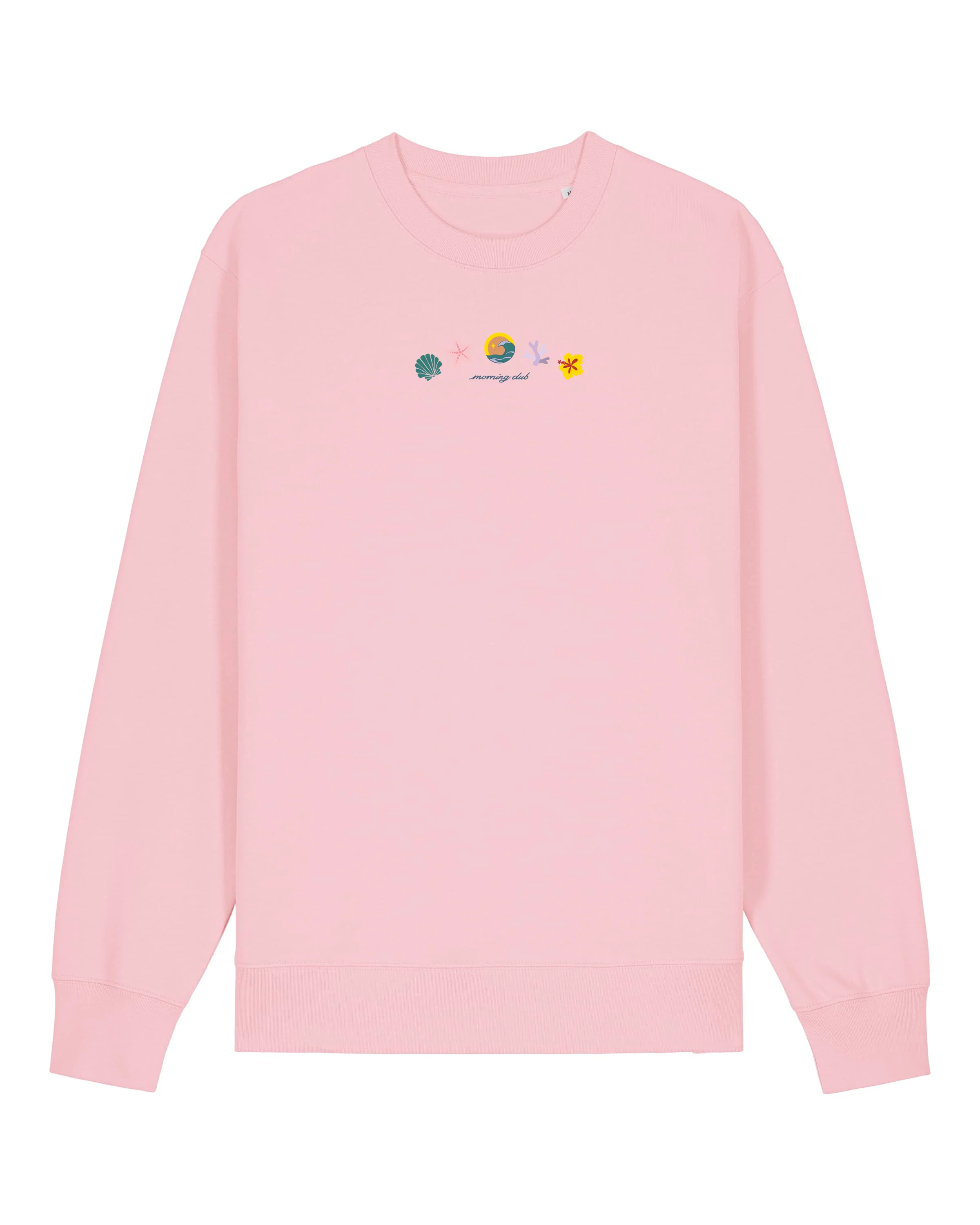 Beach Life Embroidered Organic Cotton Sweatshirt - Image 6