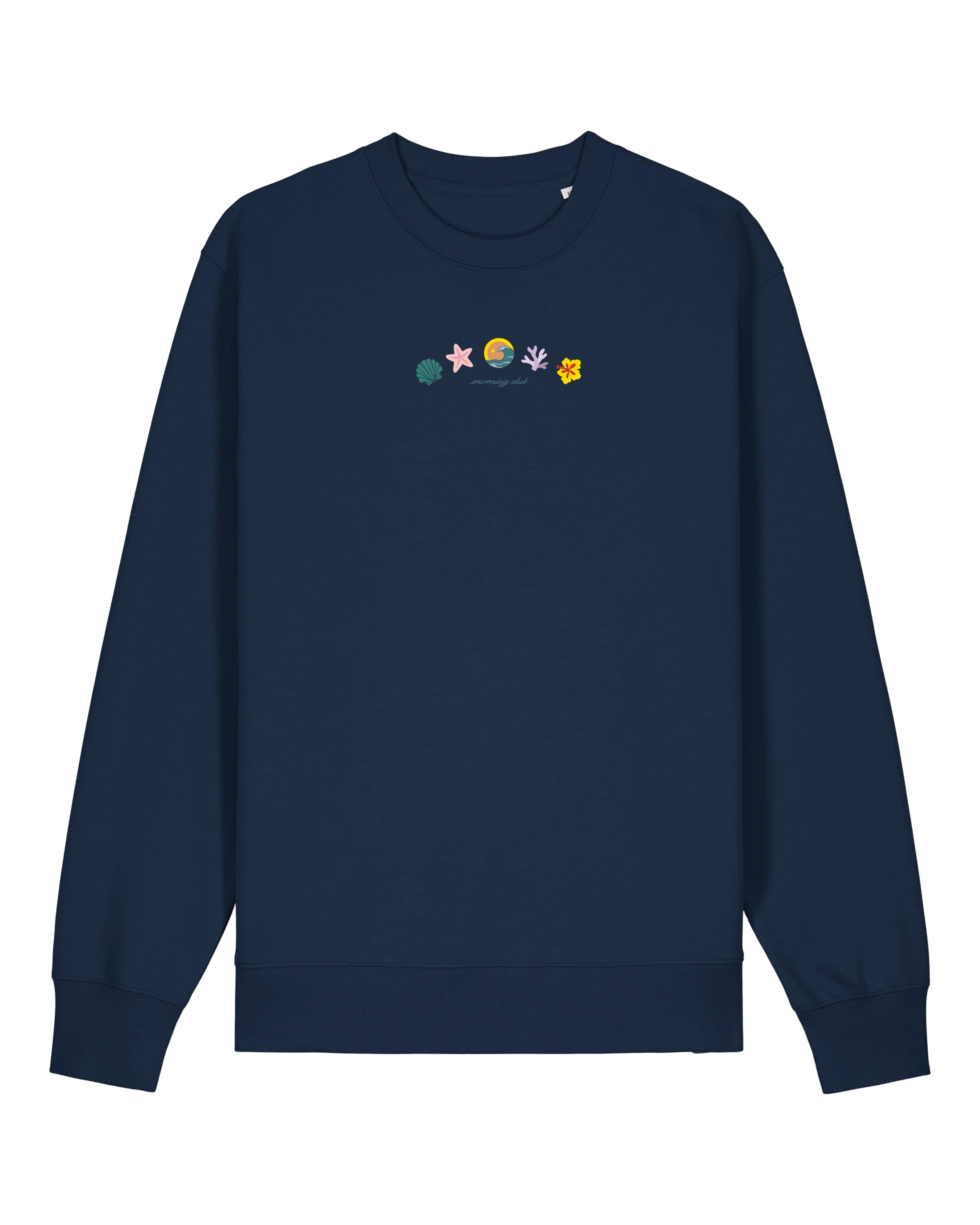 Beach Life Embroidered Organic Cotton Sweatshirt - Image 8