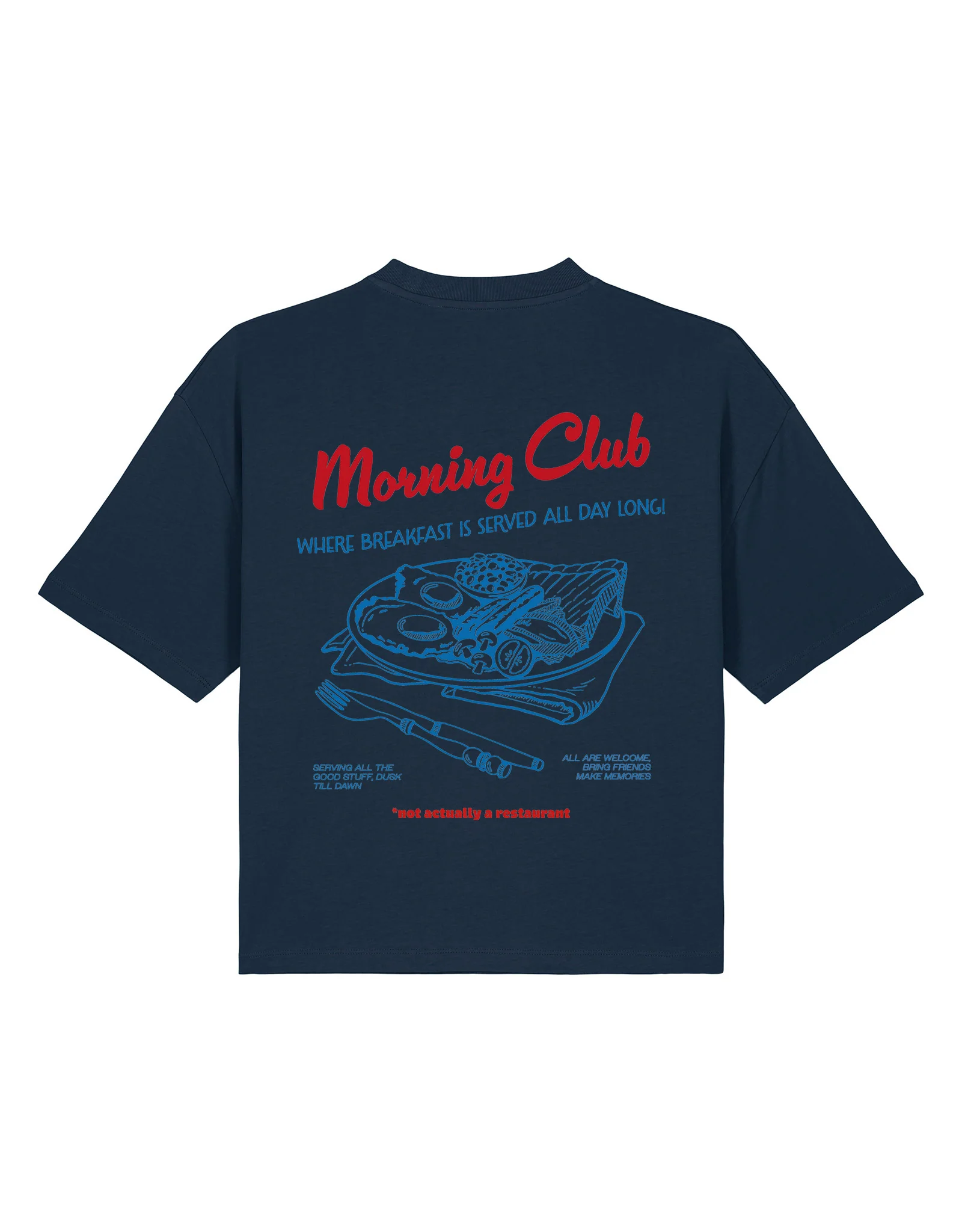 Breakfast Fry-Up Boxy Organic Cotton Tee - Image 6