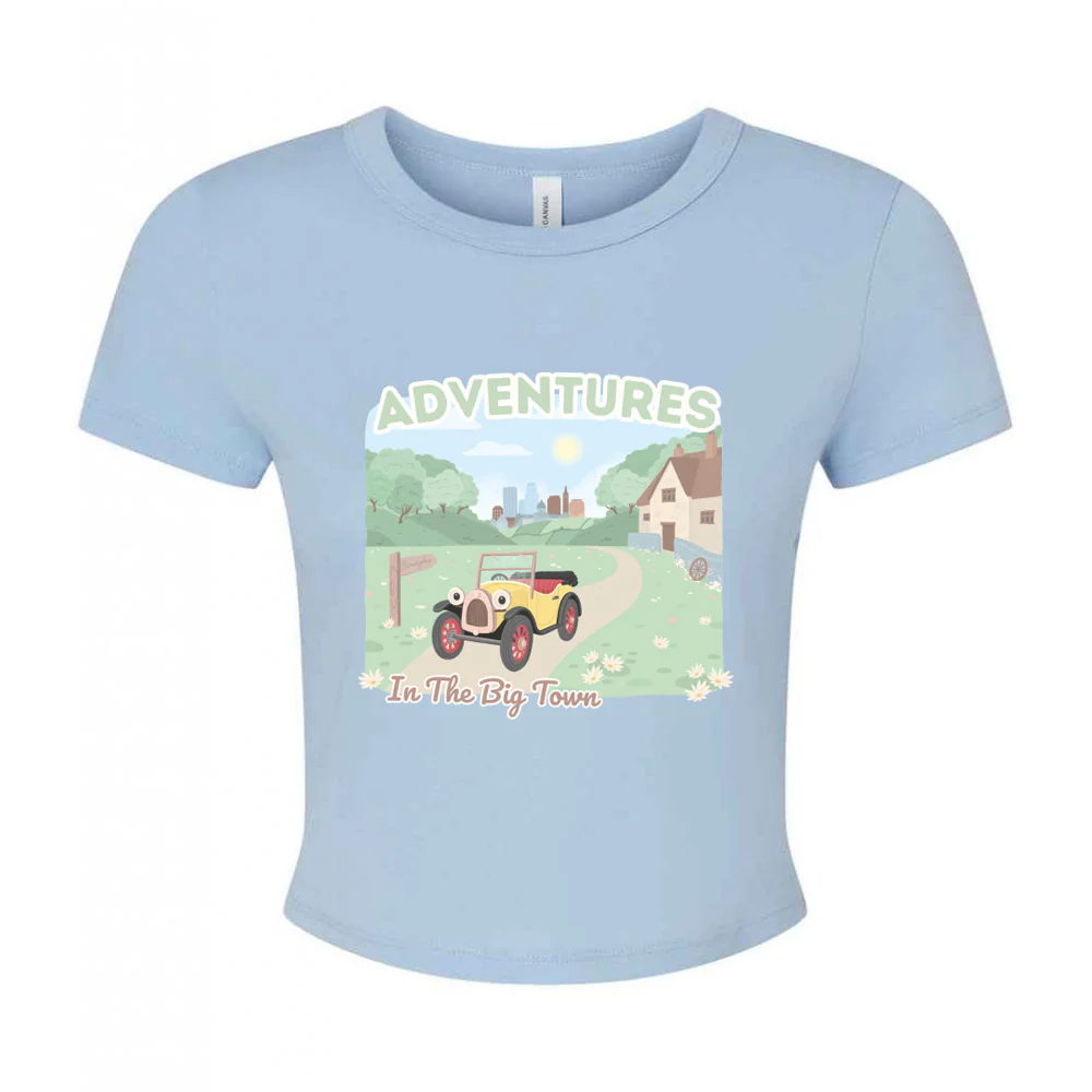 Brum Micro Rib Baby Tee - Image 6