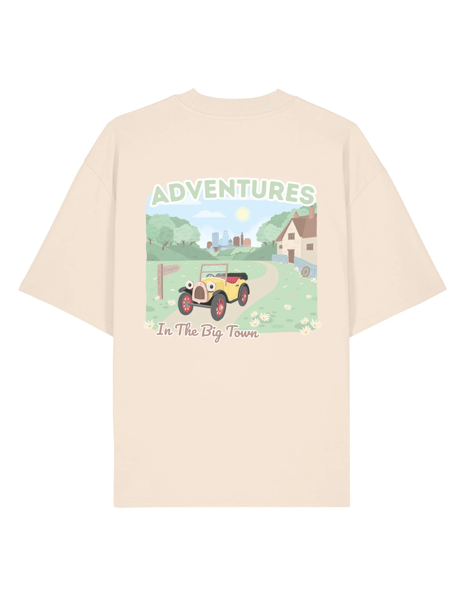 Brum Oversized Organic Cotton T-Shirt - Image 4
