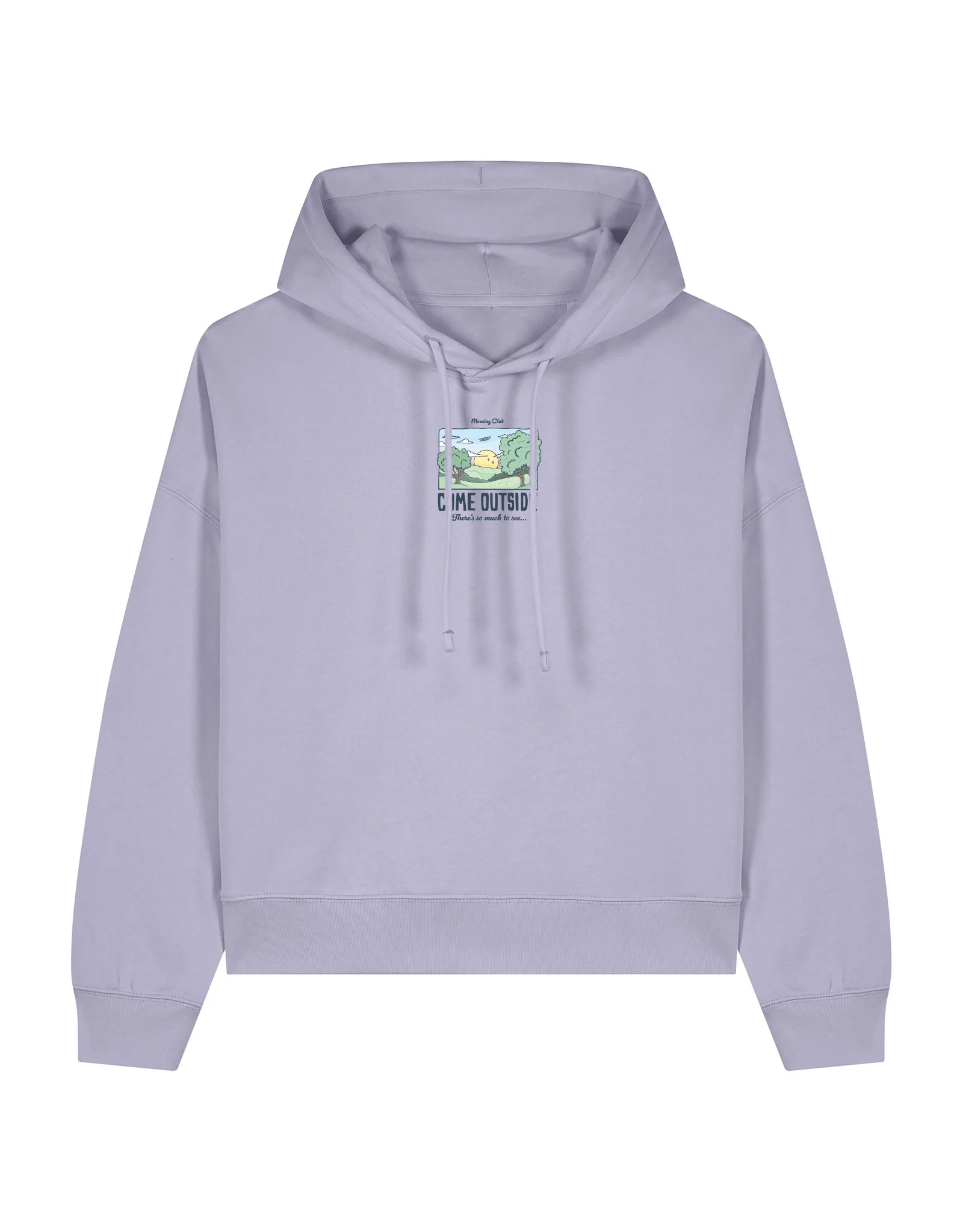 Come Outside Boxy Organic Cotton Hoodie - Image 3