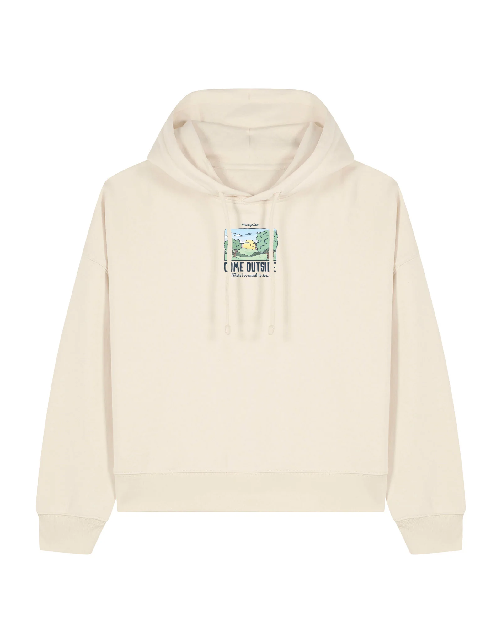 Come Outside Boxy Organic Cotton Hoodie - Image 9