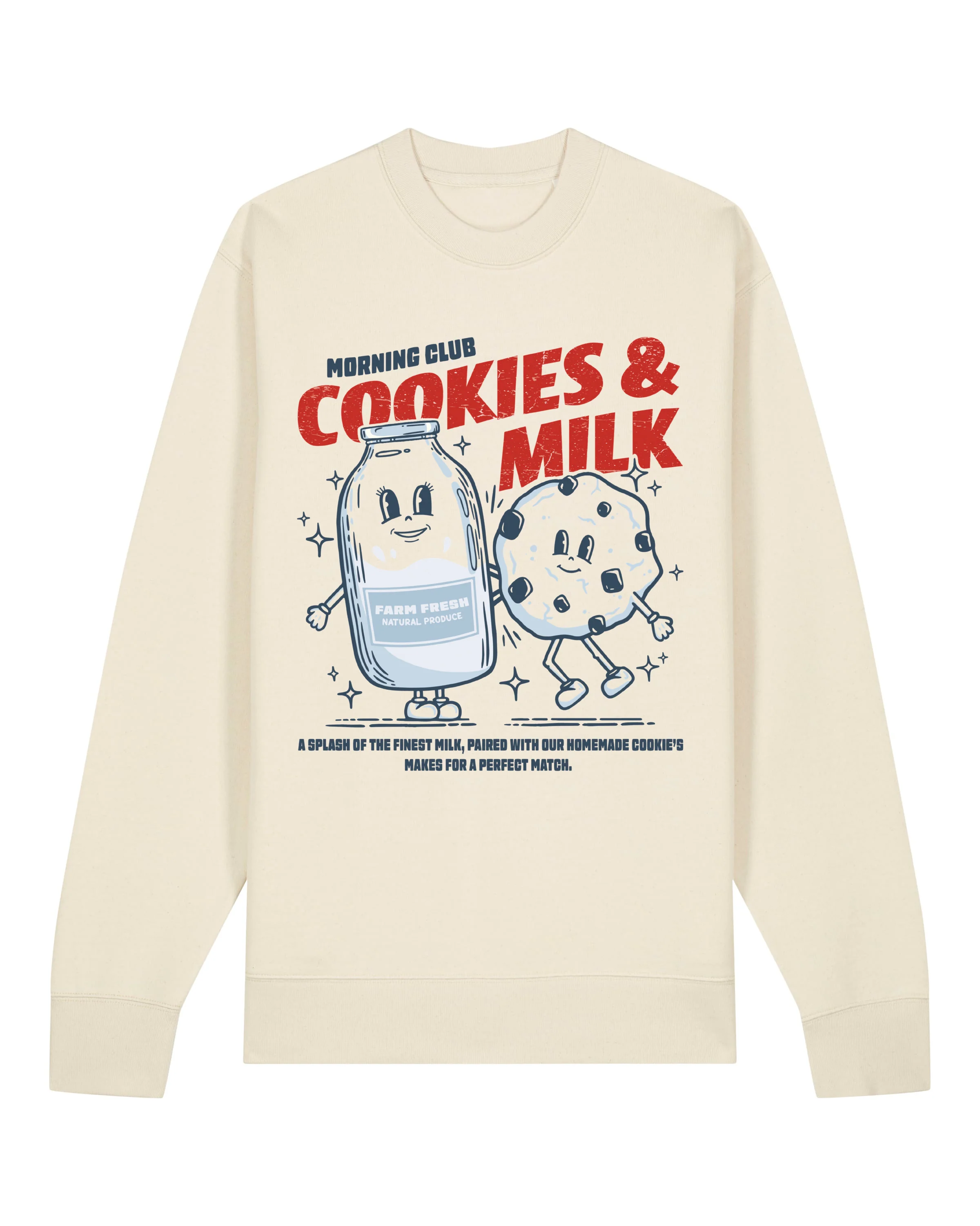Cookies & Milk Organic Cotton Sweatshirt - Image 7