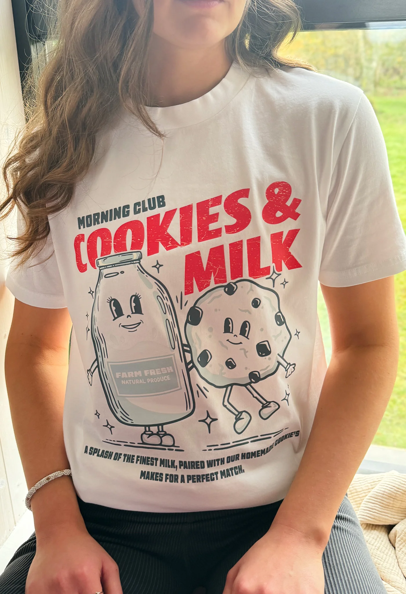 Cookies & Milk Organic Cotton T-Shirt - Image 3