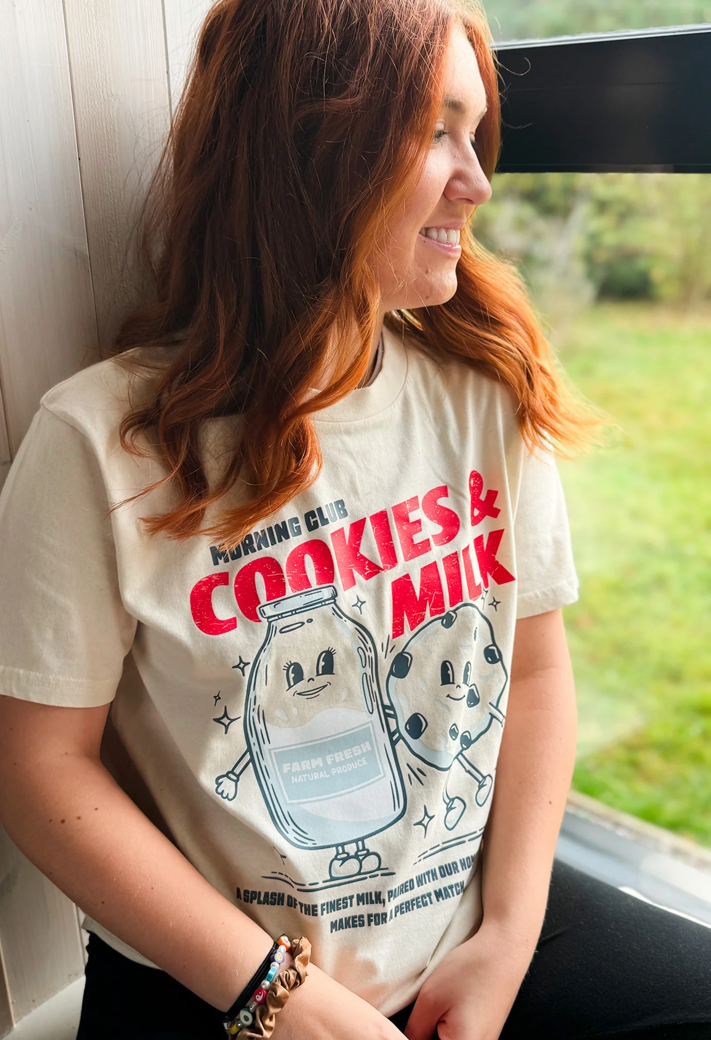 Cookies & Milk Organic Cotton T-Shirt - Image 6