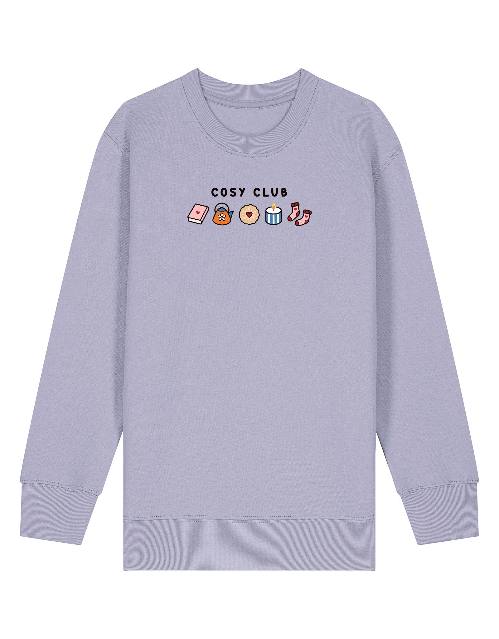 Cosy Club Embroidered Organic Cotton Childrens Sweatshirt - Image 6