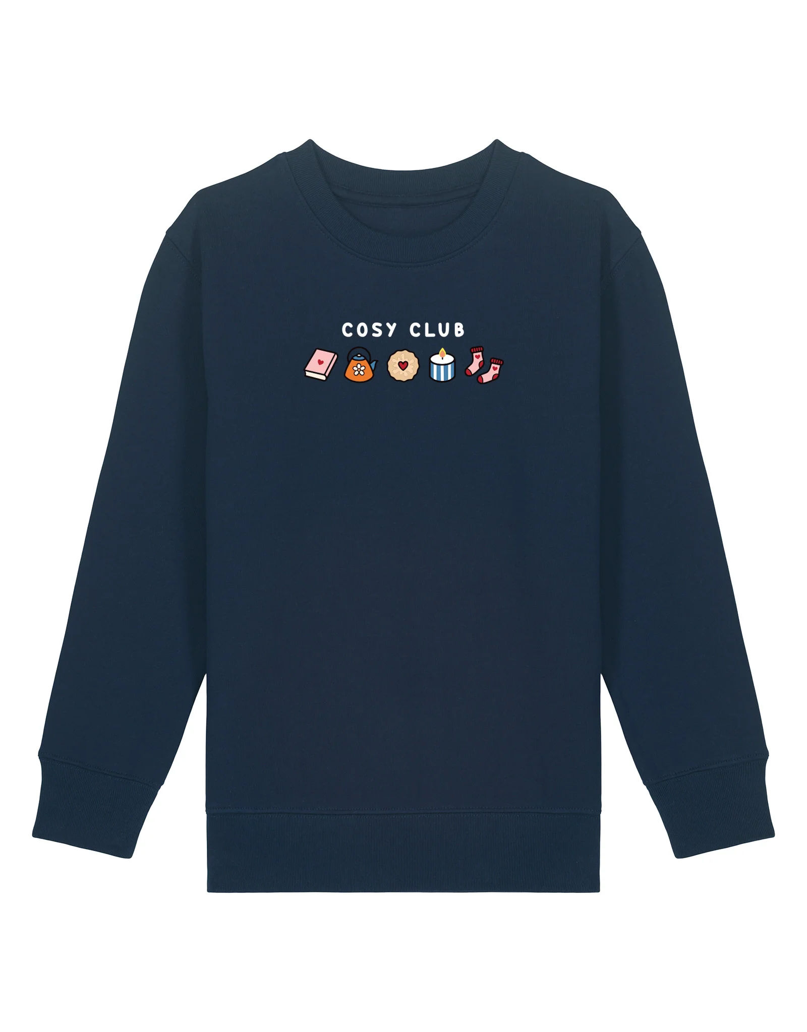 Cosy Club Embroidered Organic Cotton Childrens Sweatshirt - Image 7