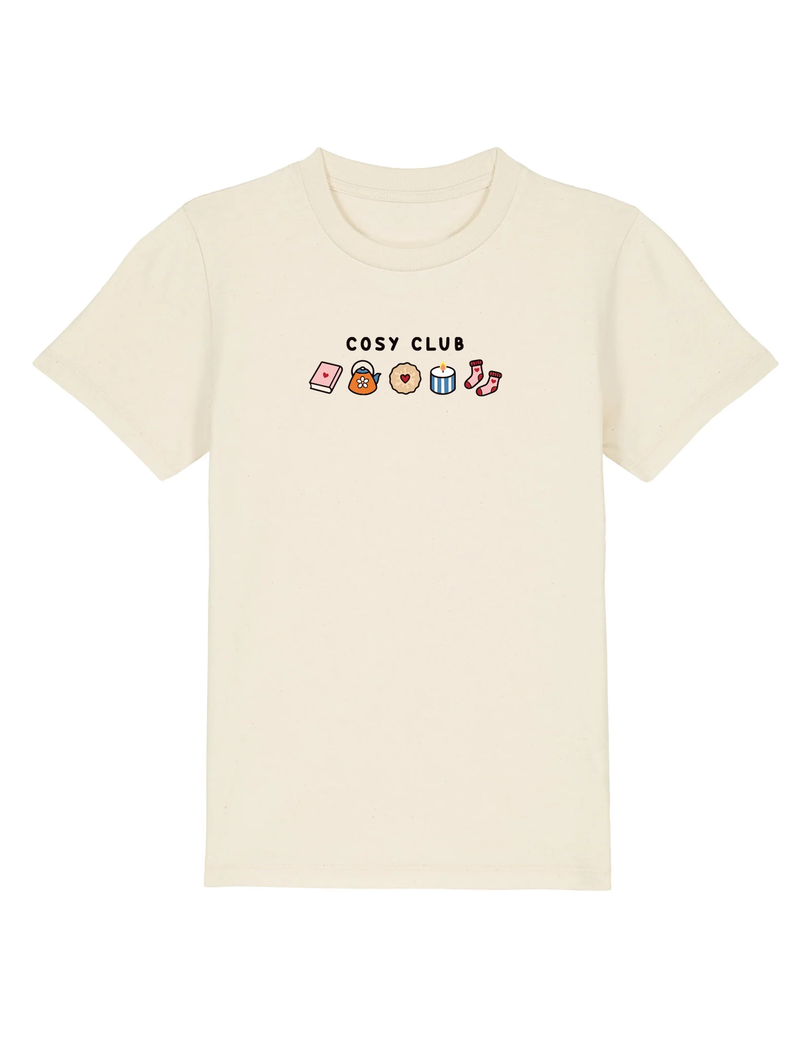 Cosy Club Embroidered Organic Cotton Childrens T-Shirt - Image 4