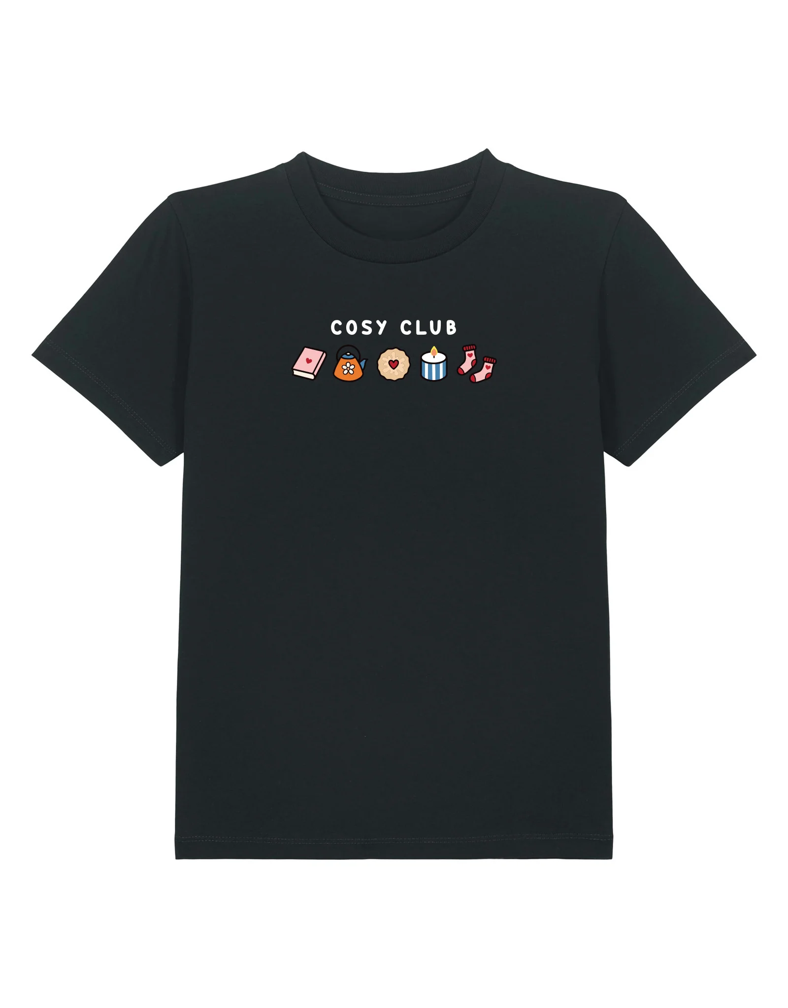 Cosy Club Embroidered Organic Cotton Childrens T-Shirt - Image 5