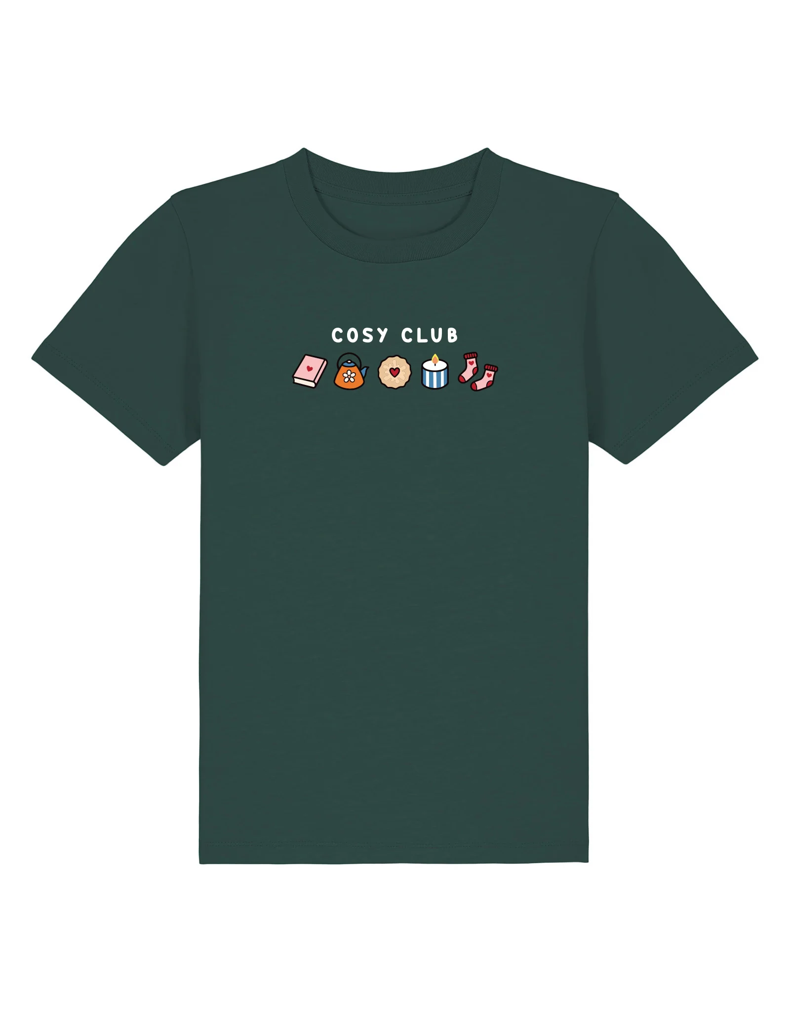 Cosy Club Embroidered Organic Cotton Childrens T-Shirt - Image 7