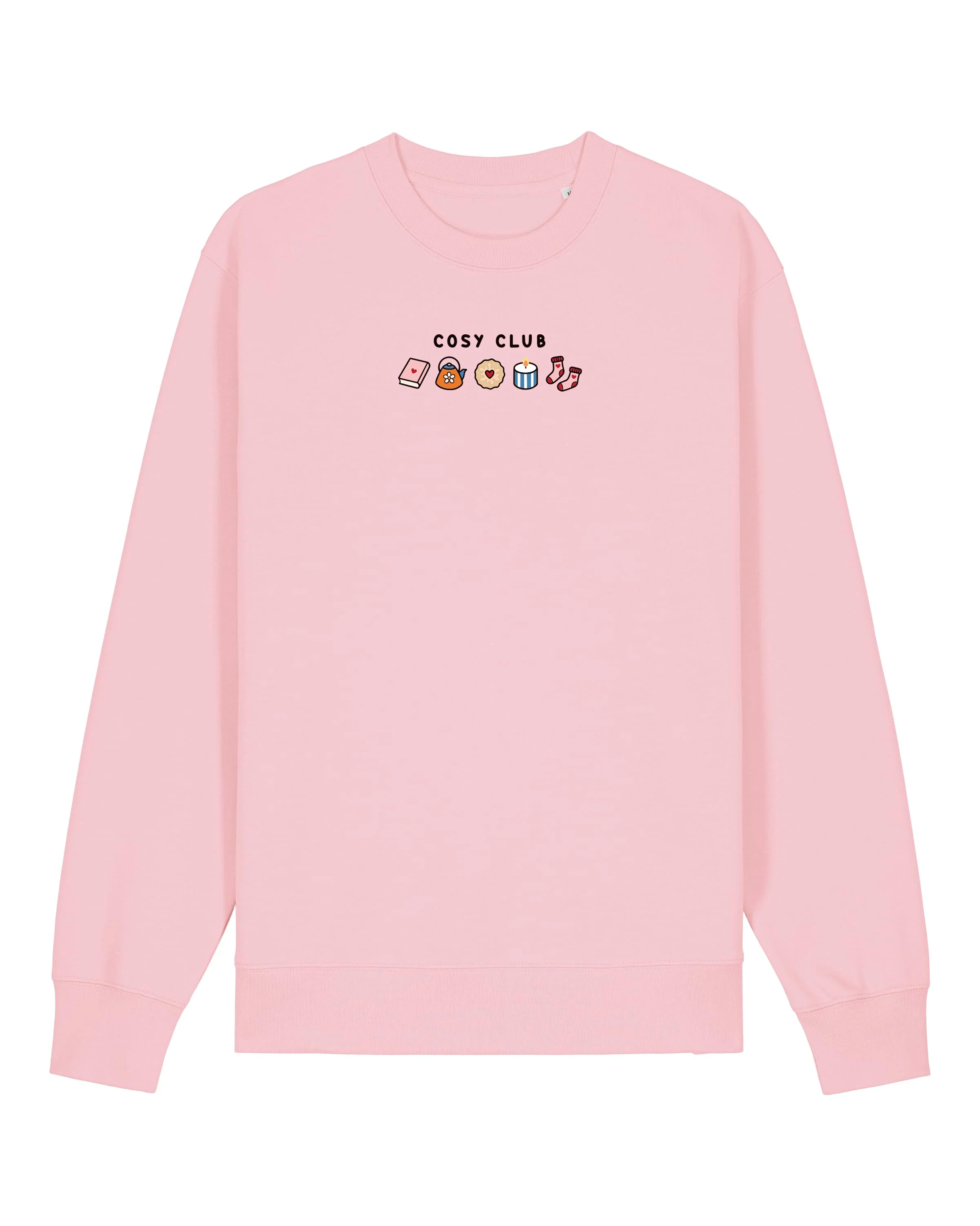 Cosy Club Embroidered Organic Cotton Sweatshirt - Image 4