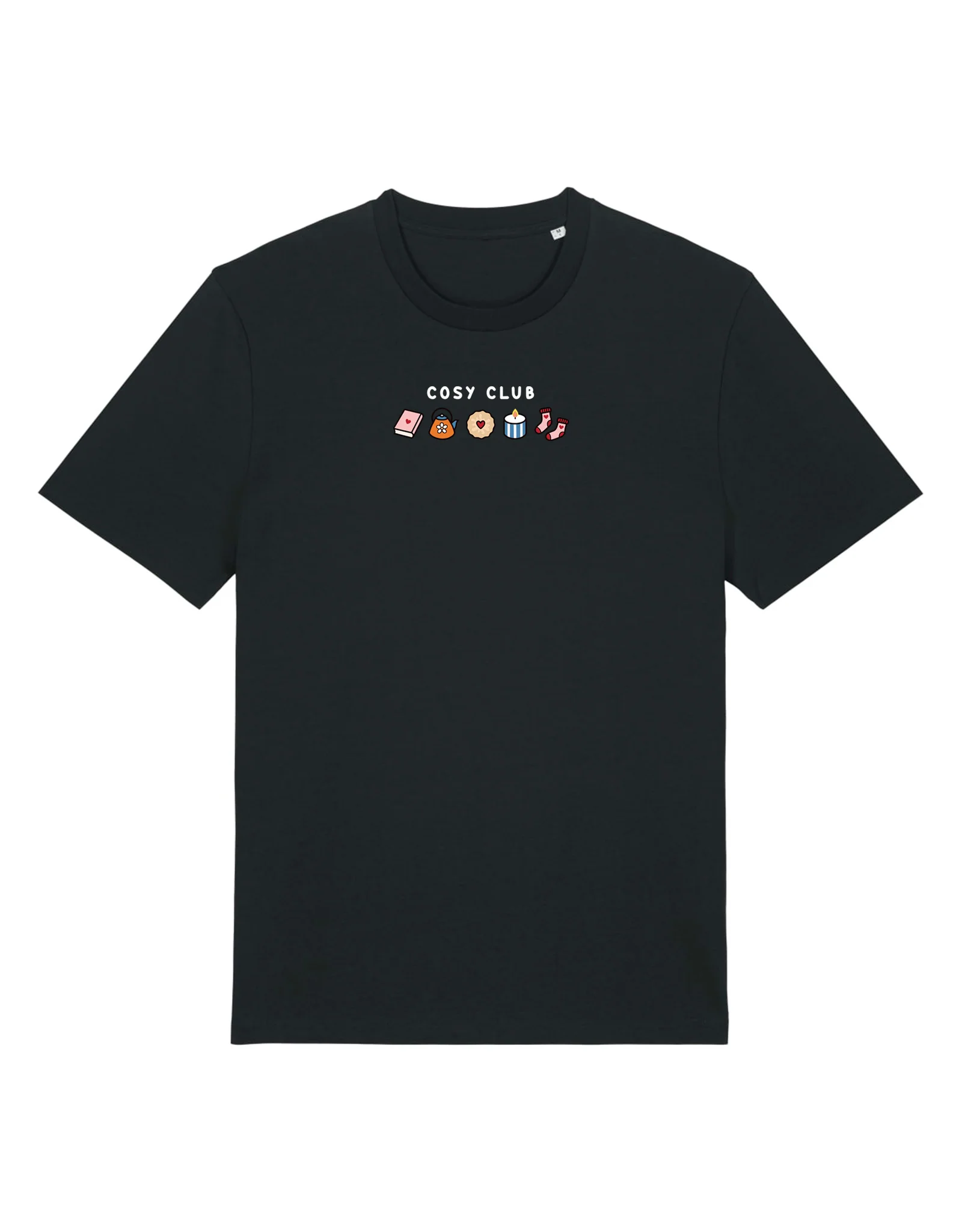 Cosy Club Embroidered Organic Cotton T-Shirt - Image 10