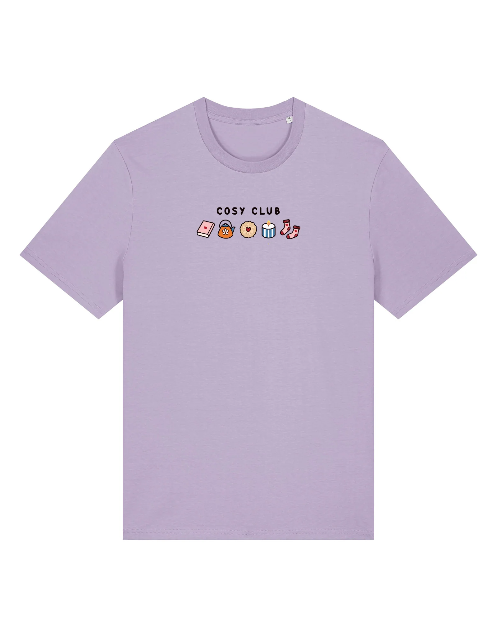 Cosy Club Embroidered Organic Cotton T-Shirt - Image 11