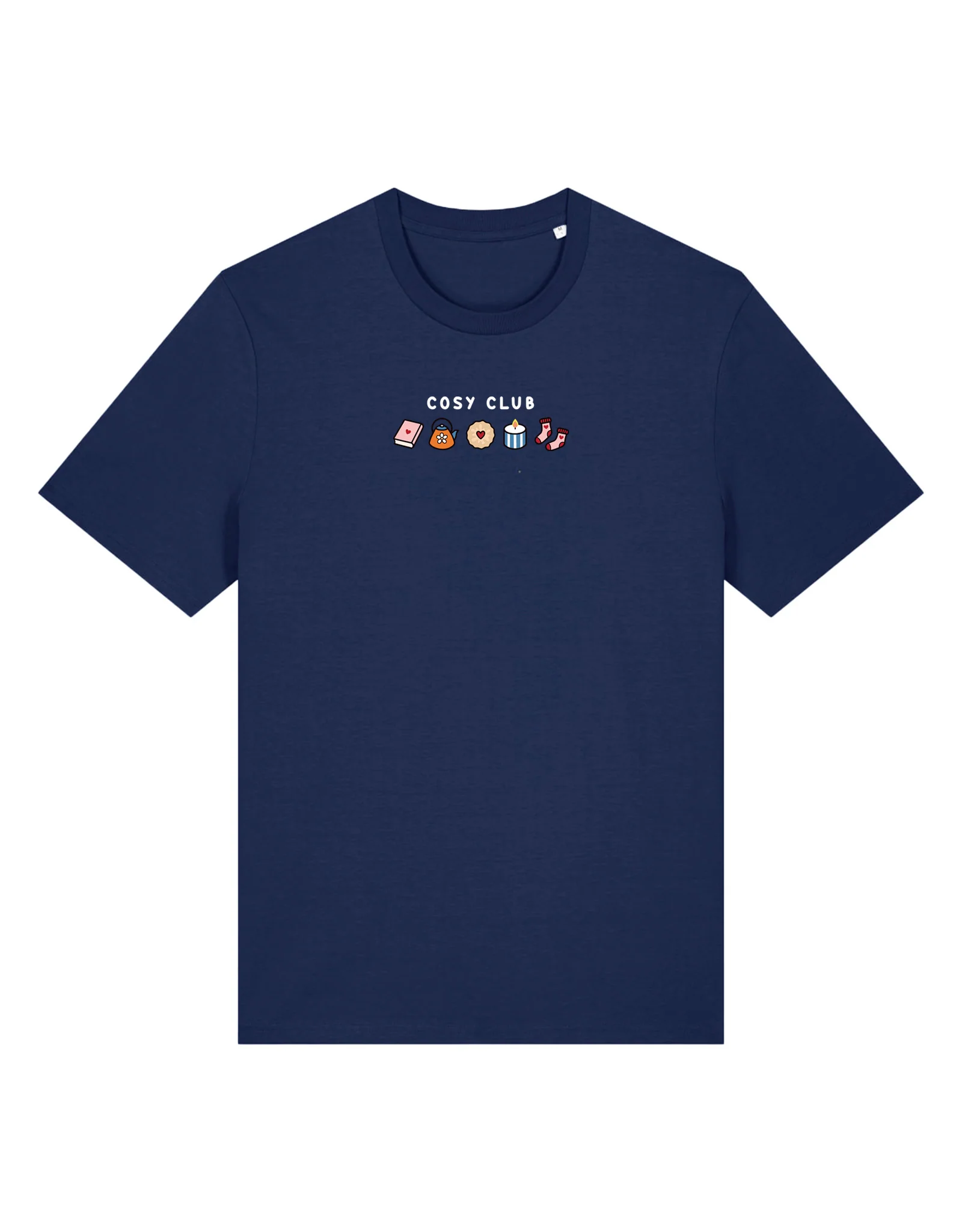Cosy Club Embroidered Organic Cotton T-Shirt - Image 14