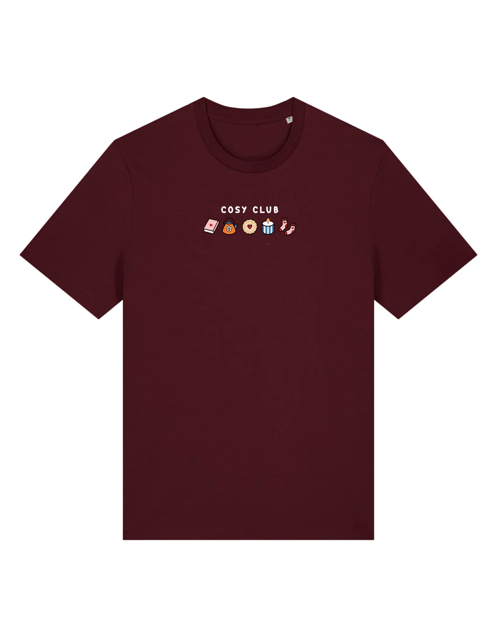 Cosy Club Embroidered Organic Cotton T-Shirt - Image 6