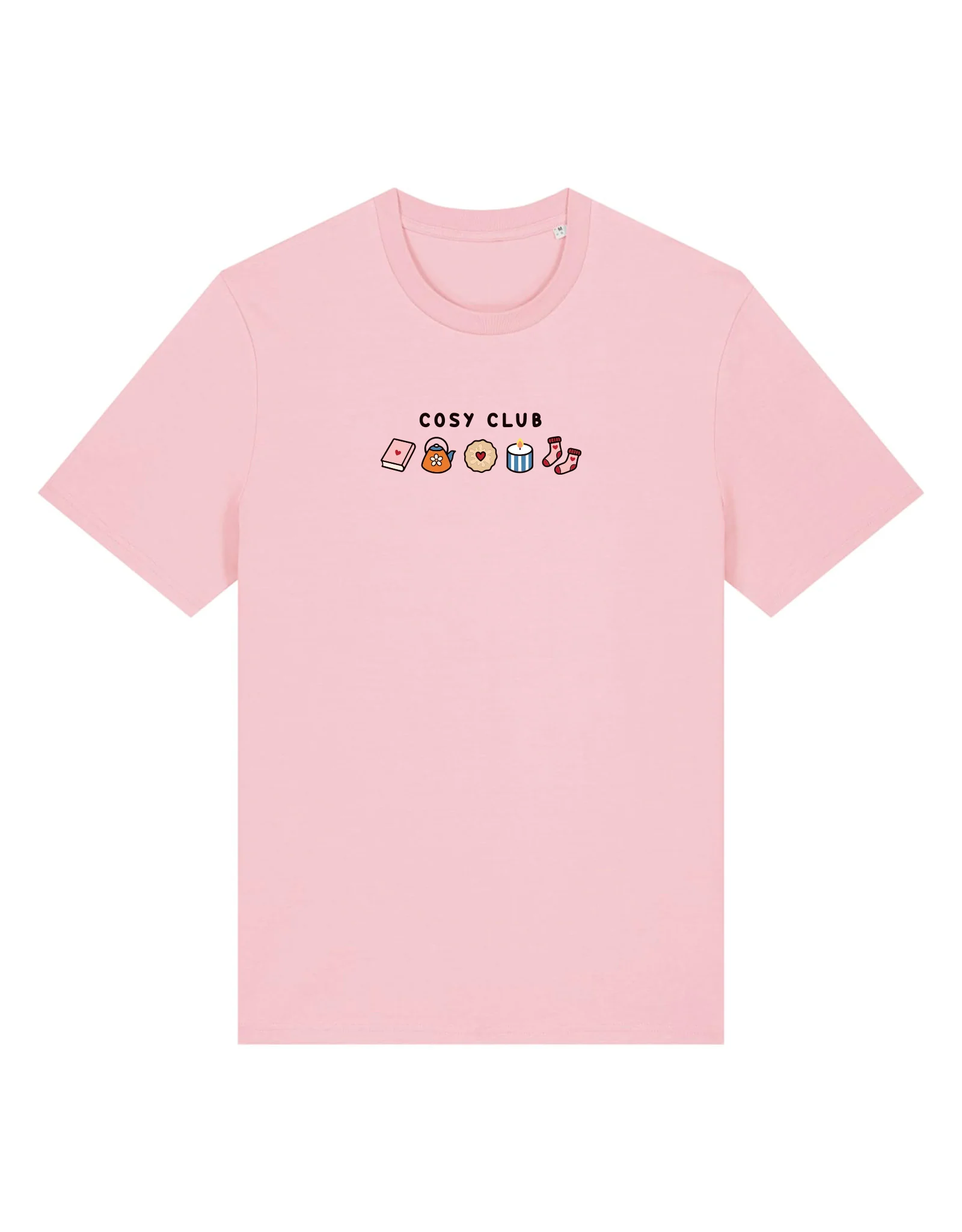 Cosy Club Embroidered Organic Cotton T-Shirt - Image 9