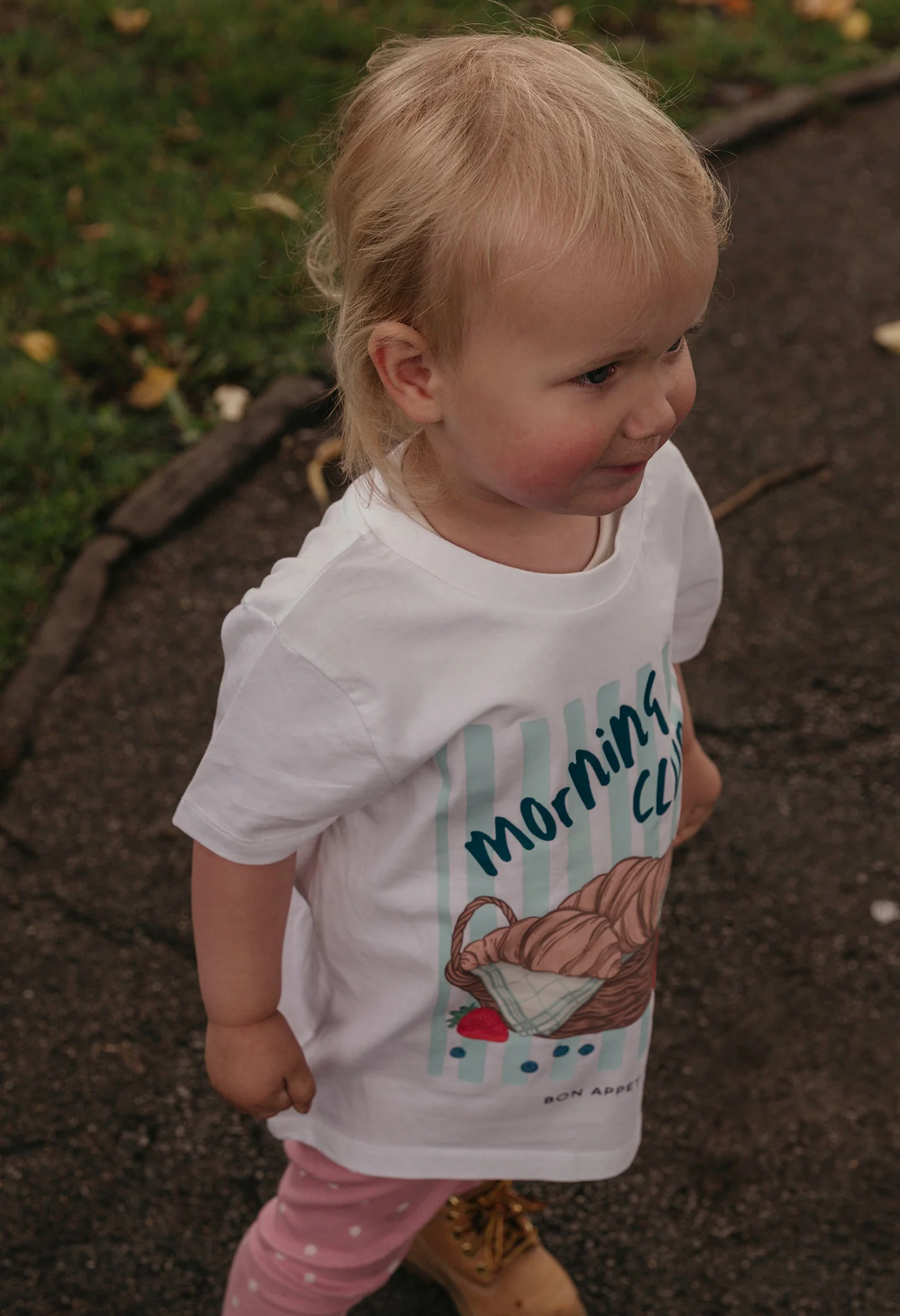 Croissants Organic Cotton Childrens T-Shirt - Image 2