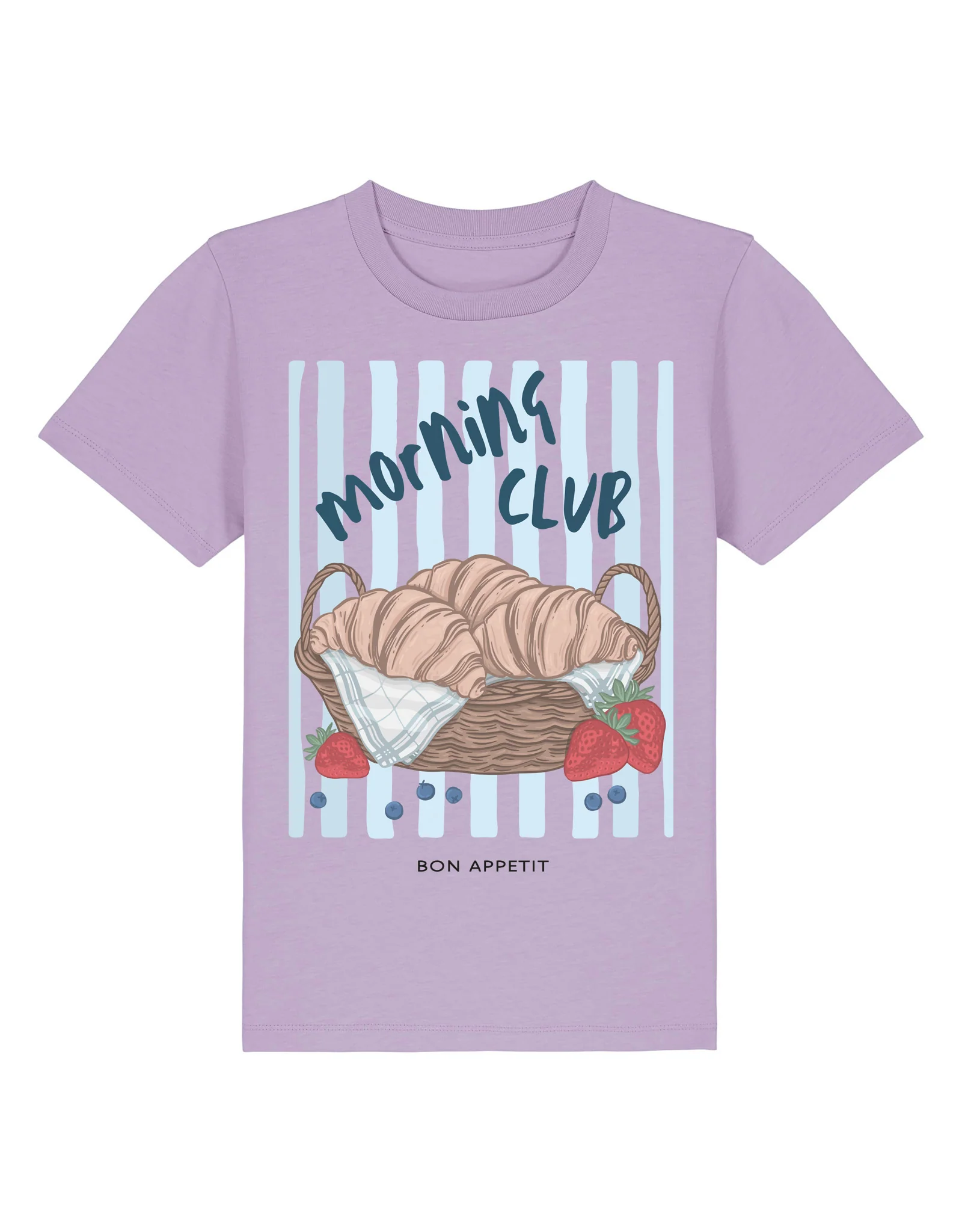 Croissants Organic Cotton Childrens T-Shirt - Image 6
