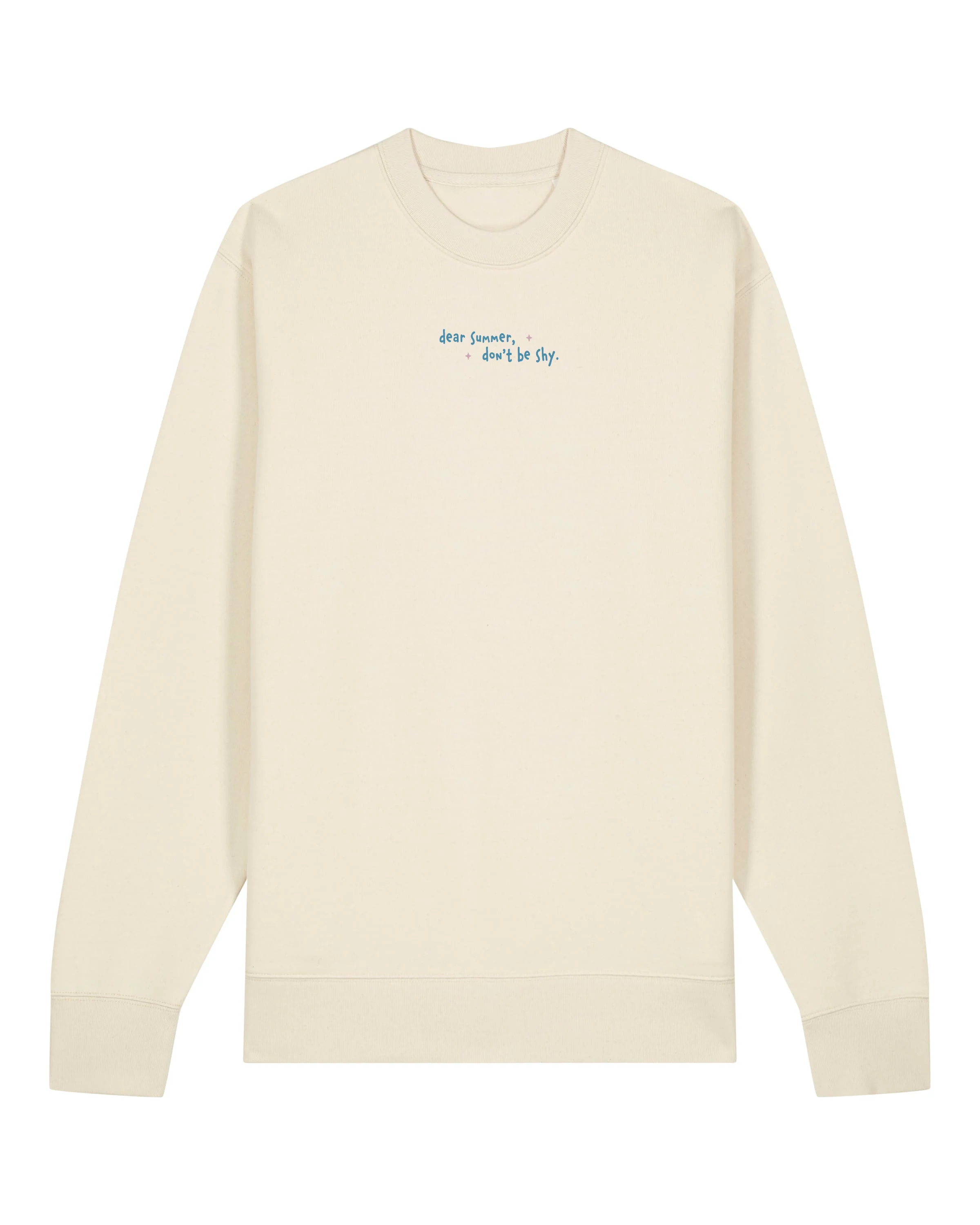 Dear Summer Embroidered Organic Cotton Sweatshirt - Image 7